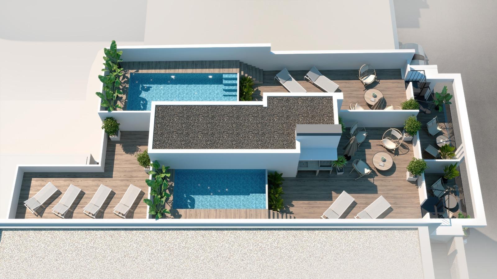 Apartamento Obra Nueva con Piscina Privada en Torrevieja — 1 Dormitorio