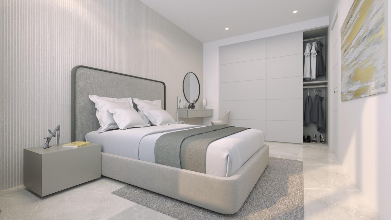 Apartamento Obra Nueva c/ Piscina Privada en Torrevieja — 2 Dorm