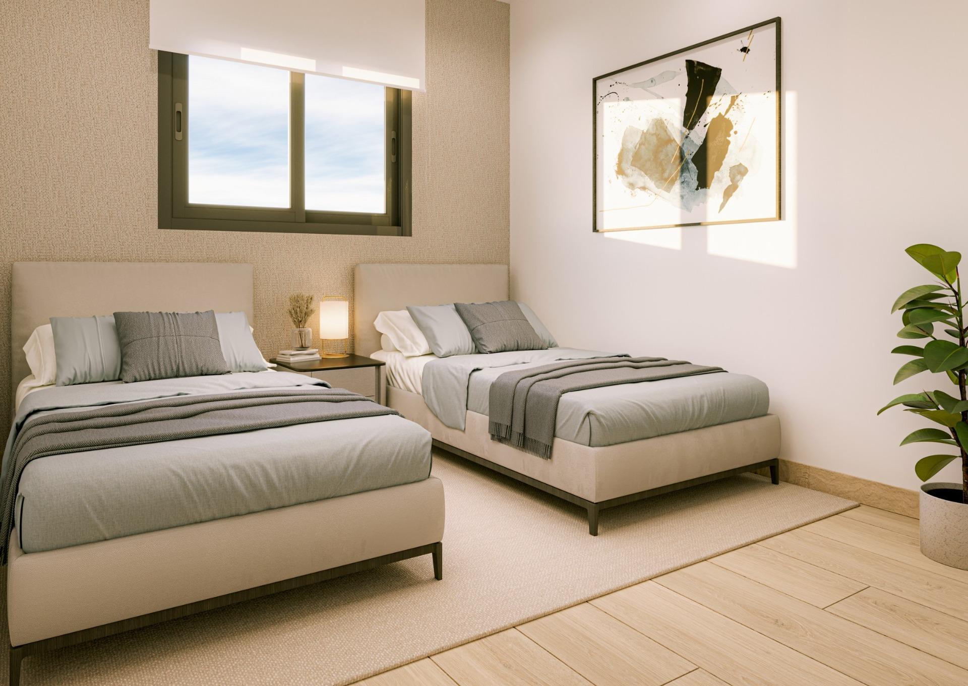Apartamento Obra Nueva con Piscina Privada en Torrevieja — 65m²