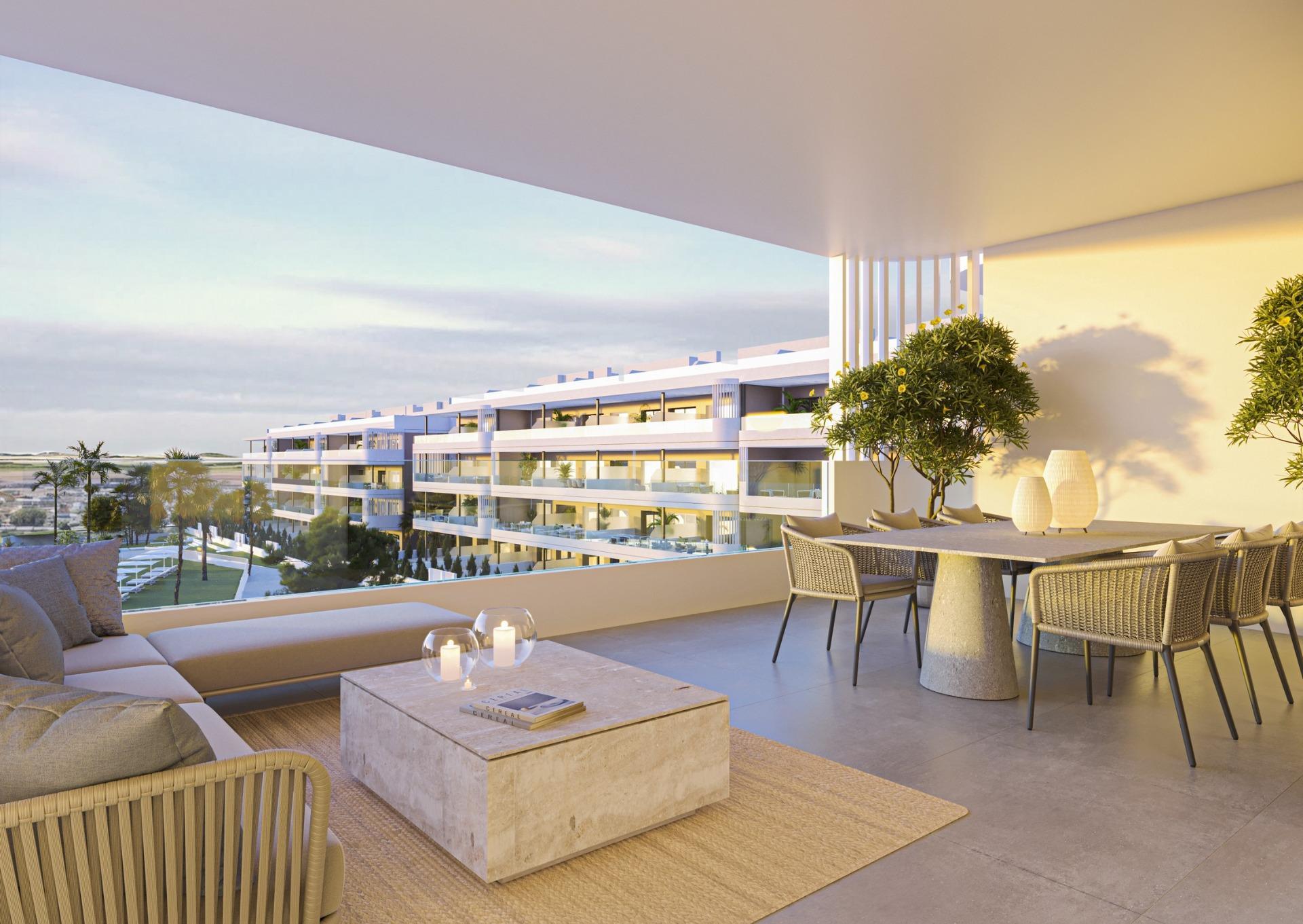 Apartamento Obra Nueva con Piscina Privada en Torrevieja — 65m²
