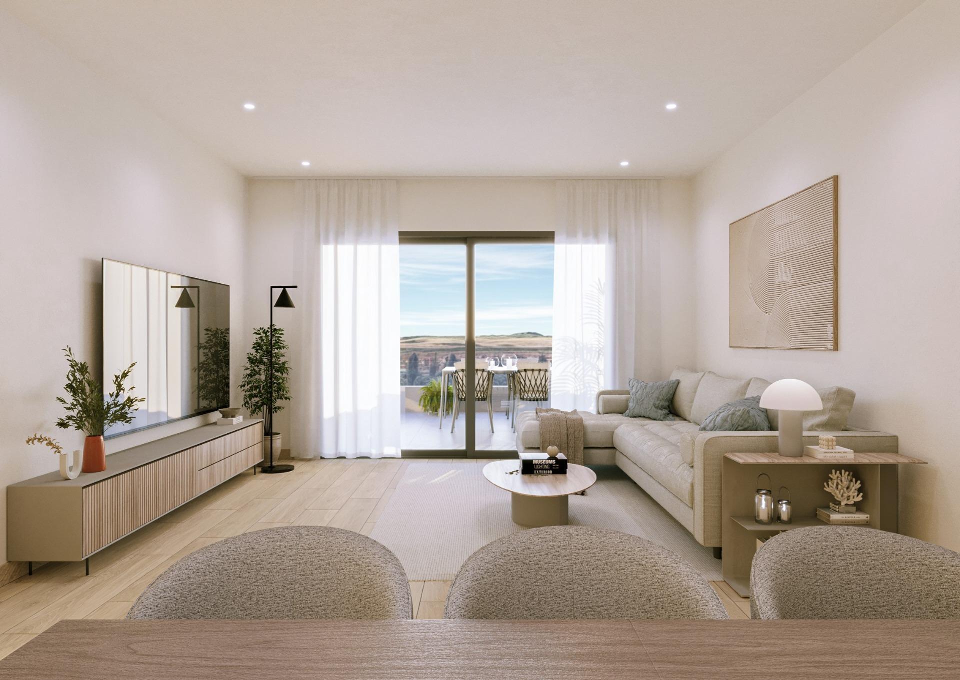Apartamento Obra Nueva con Piscina Privada en Torrevieja — 65m²