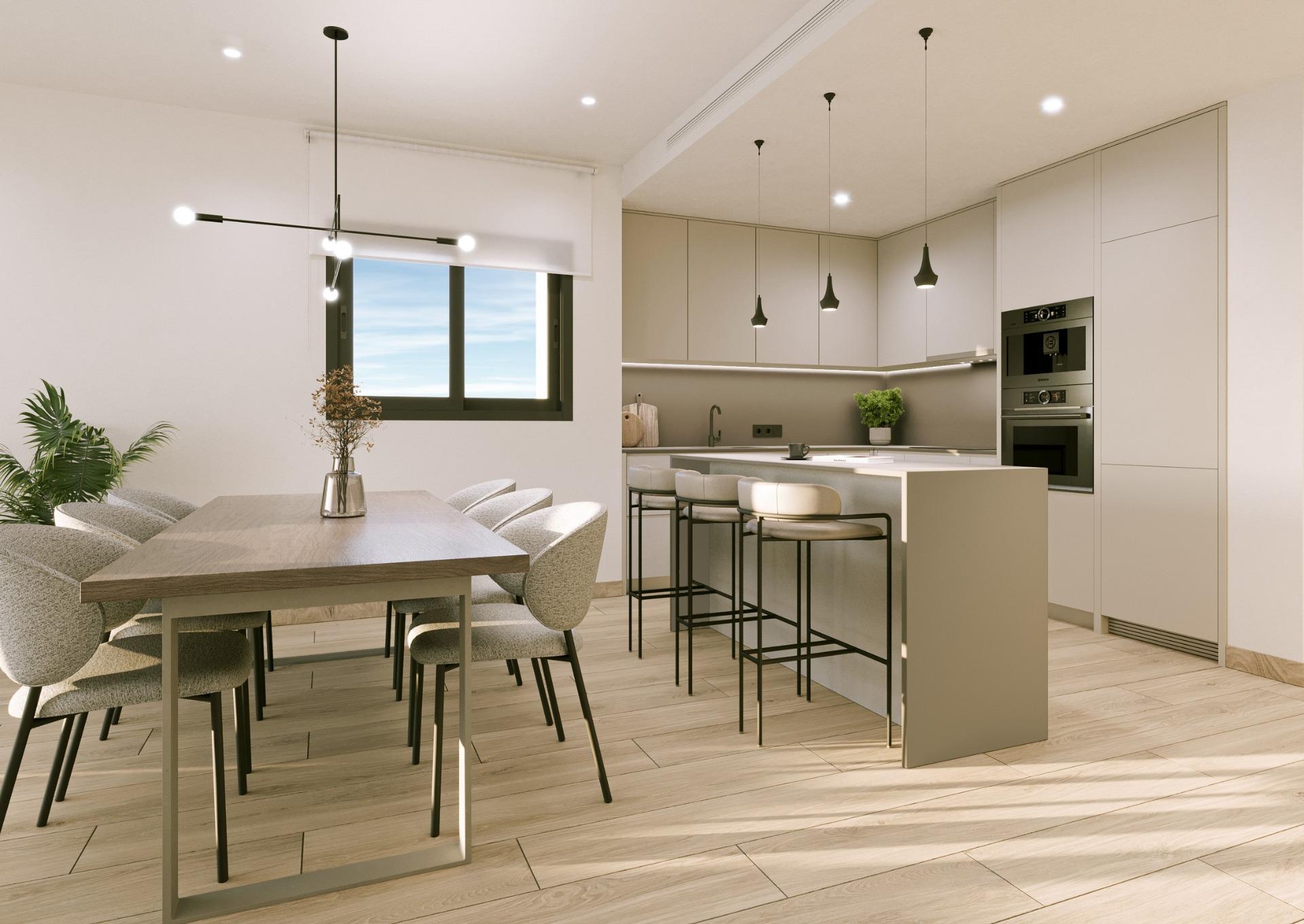 Apartamento Obra Nueva con Piscina Privada en Torrevieja — 65m²