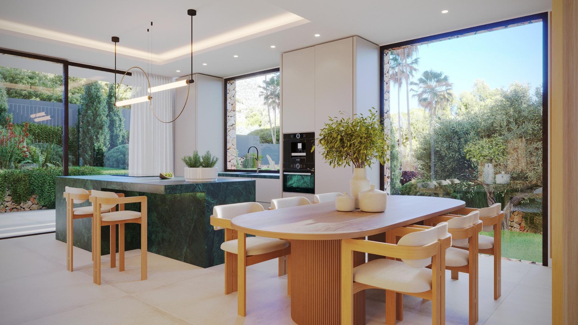 Villa obra nueva en Jávea-Xàbia con piscina privada — 4 dorm.