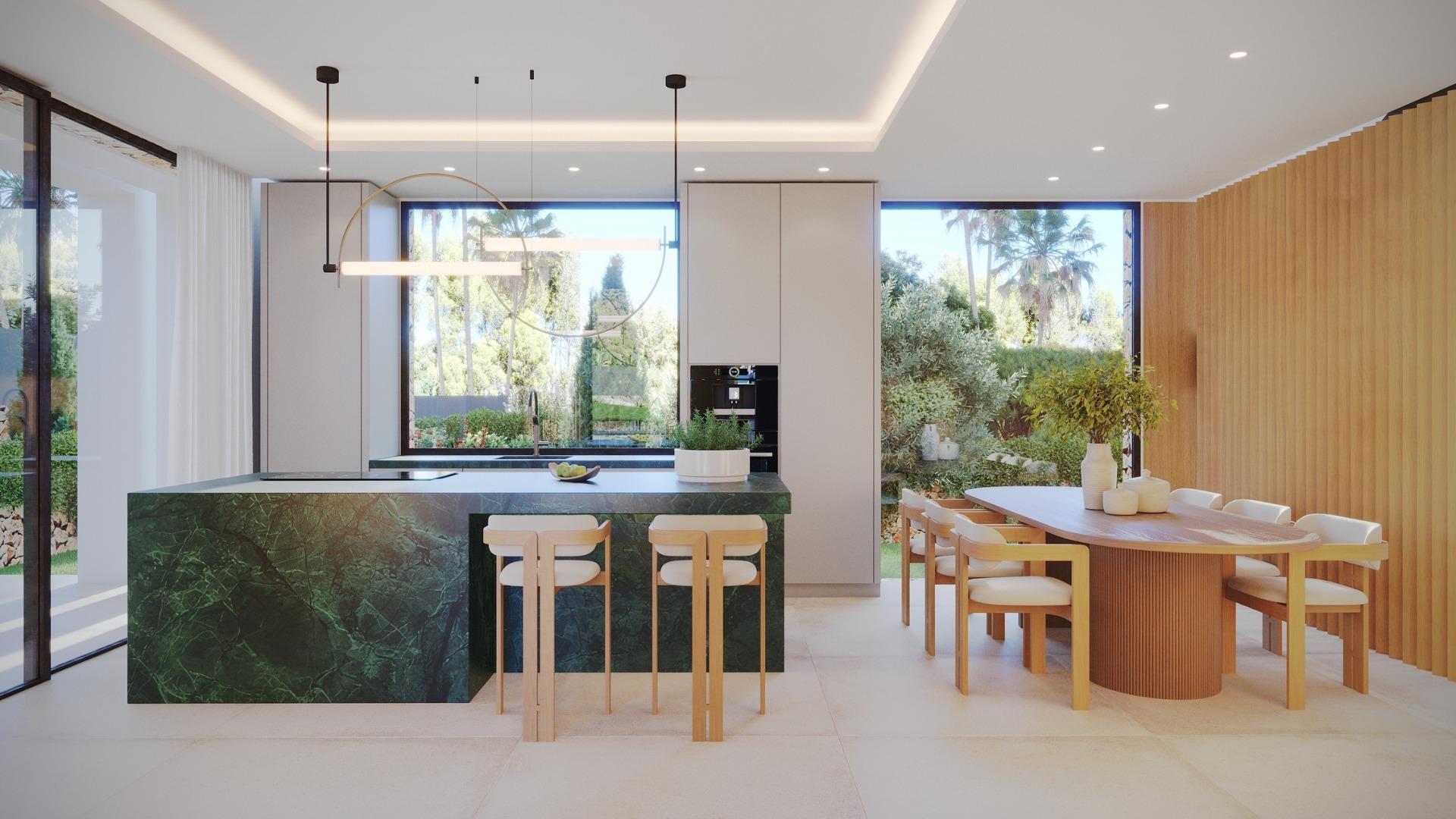 Villa obra nueva en Jávea-Xàbia con piscina privada — 4 dorm.