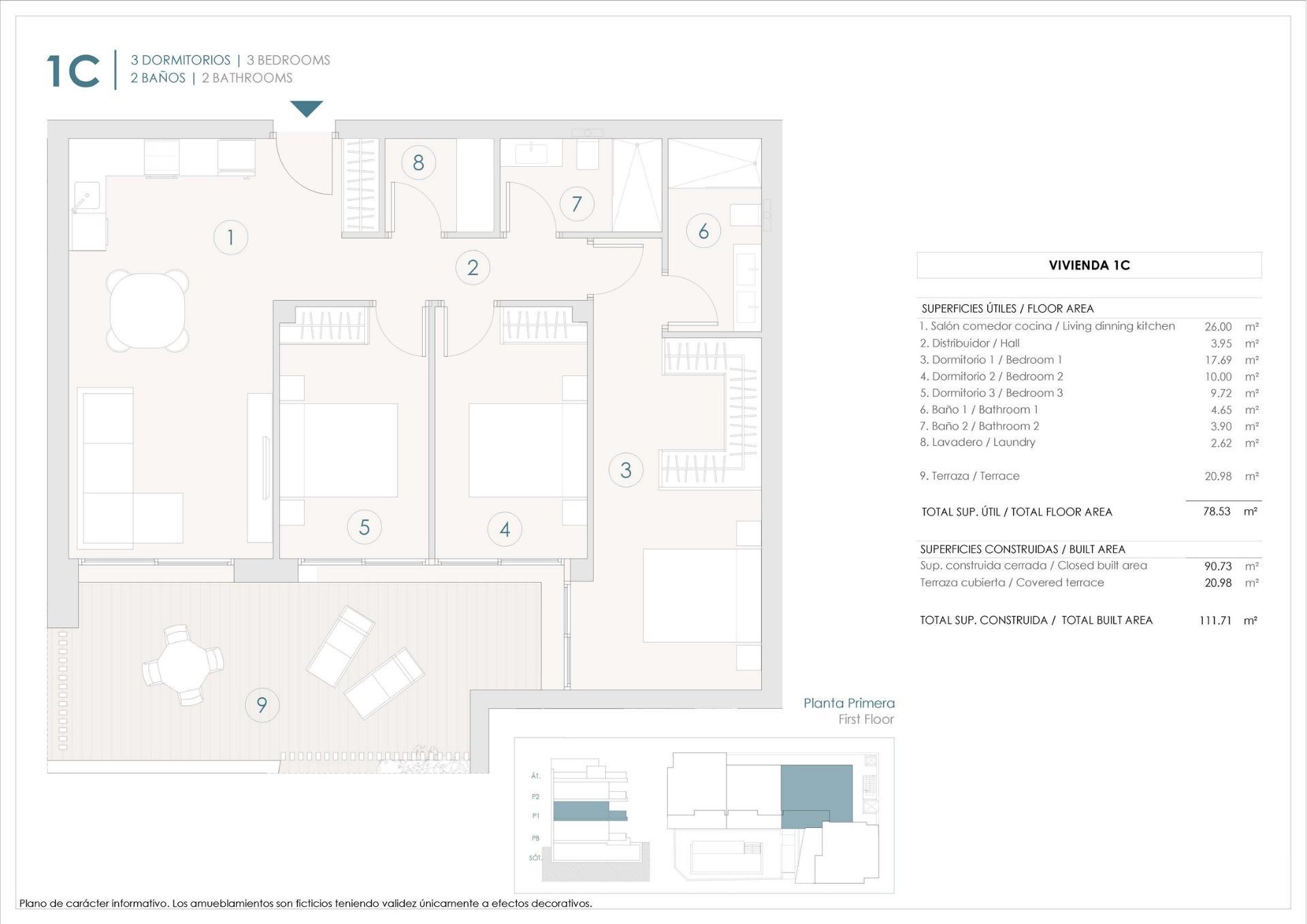 Apartamento en Benijofar