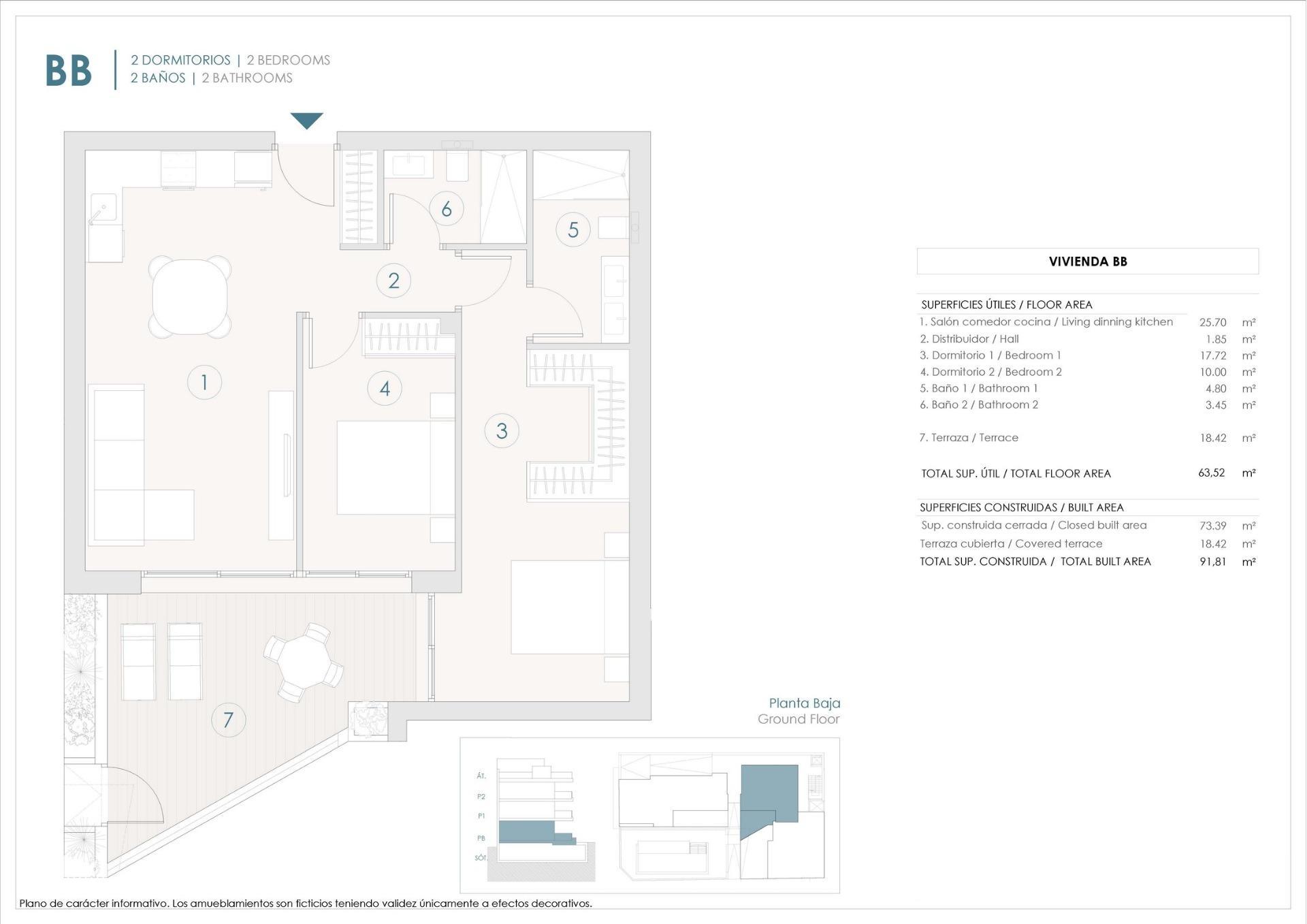 Apartamento en Benijofar