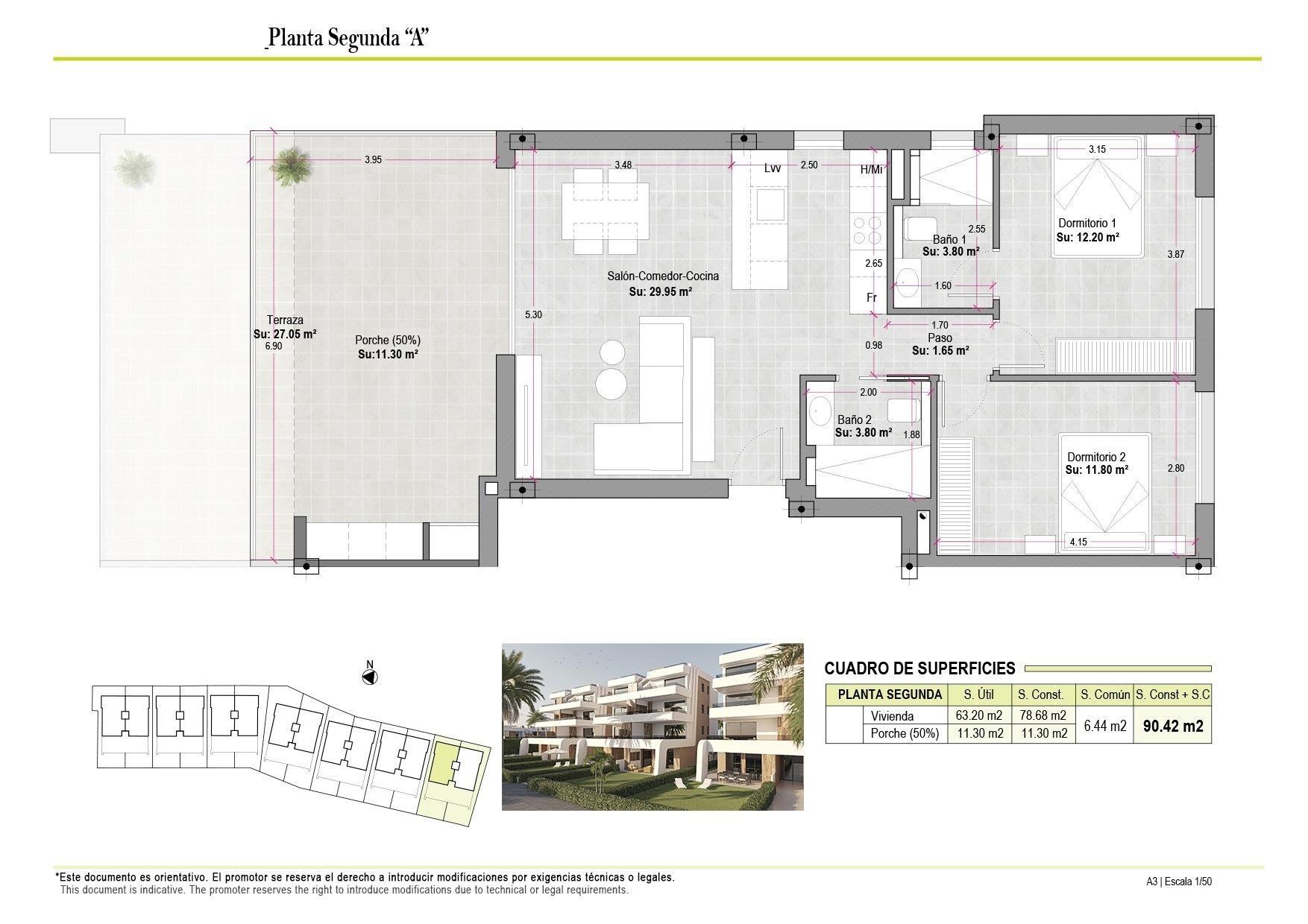 Apartamento en Alhama De Murcia