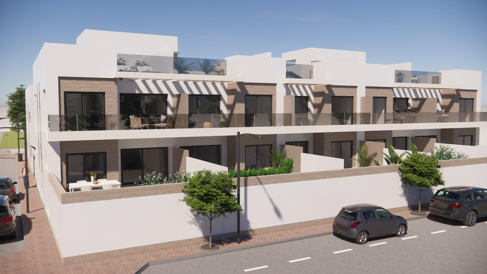 Obra Nueva en Rojales: Chalet 2 Dormitorios c/ Terraza y Solárium