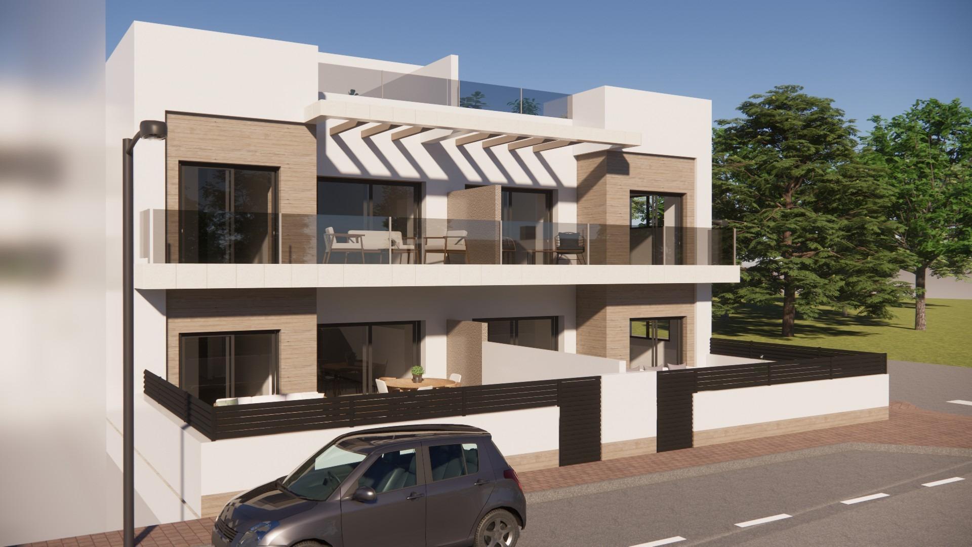 Obra Nueva en Rojales: Chalet 2 Dormitorios c/ Terraza y Solárium