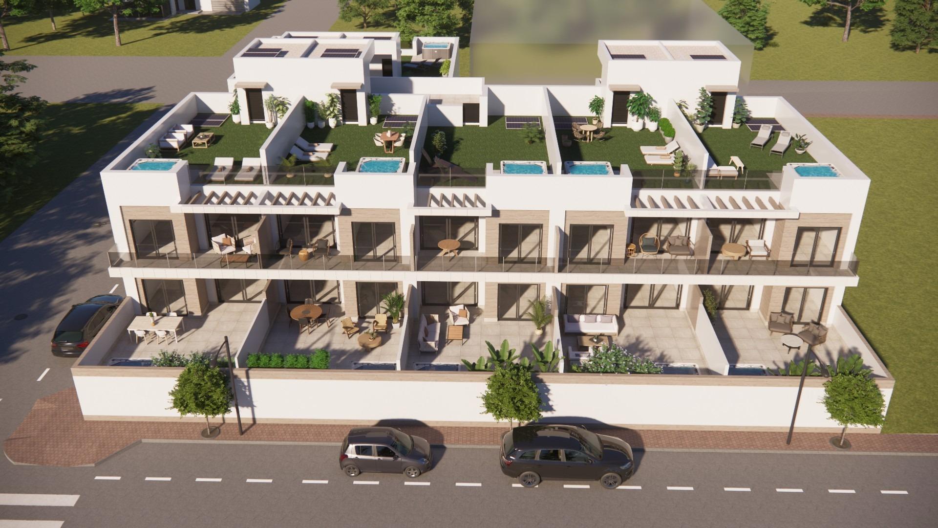 Obra Nueva en Rojales: Chalet 2 Dormitorios c/ Terraza y Solárium