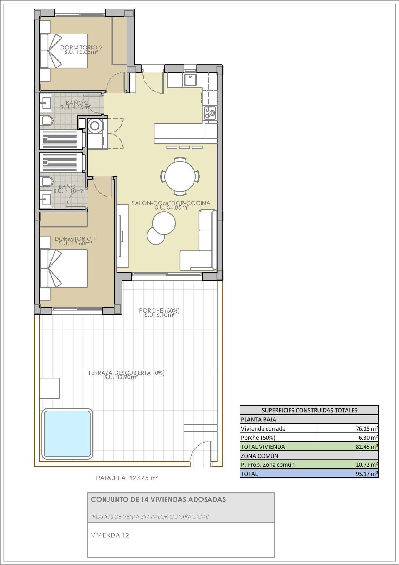 Obra Nueva Chalet 2 Dorm. en Rojales - Tu Hogar Mediterráneo
