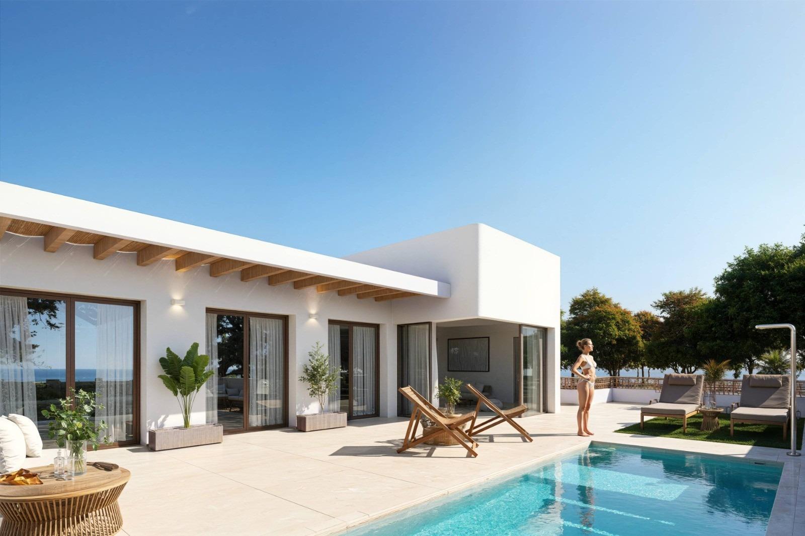 Piso obra nueva con piscina en Dolores, Alicante — 3 dorm.