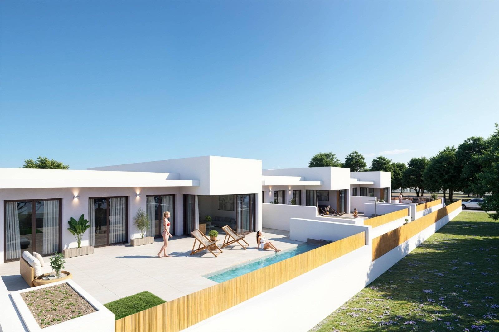 Piso obra nueva con piscina en Dolores, Alicante — 3 dorm.