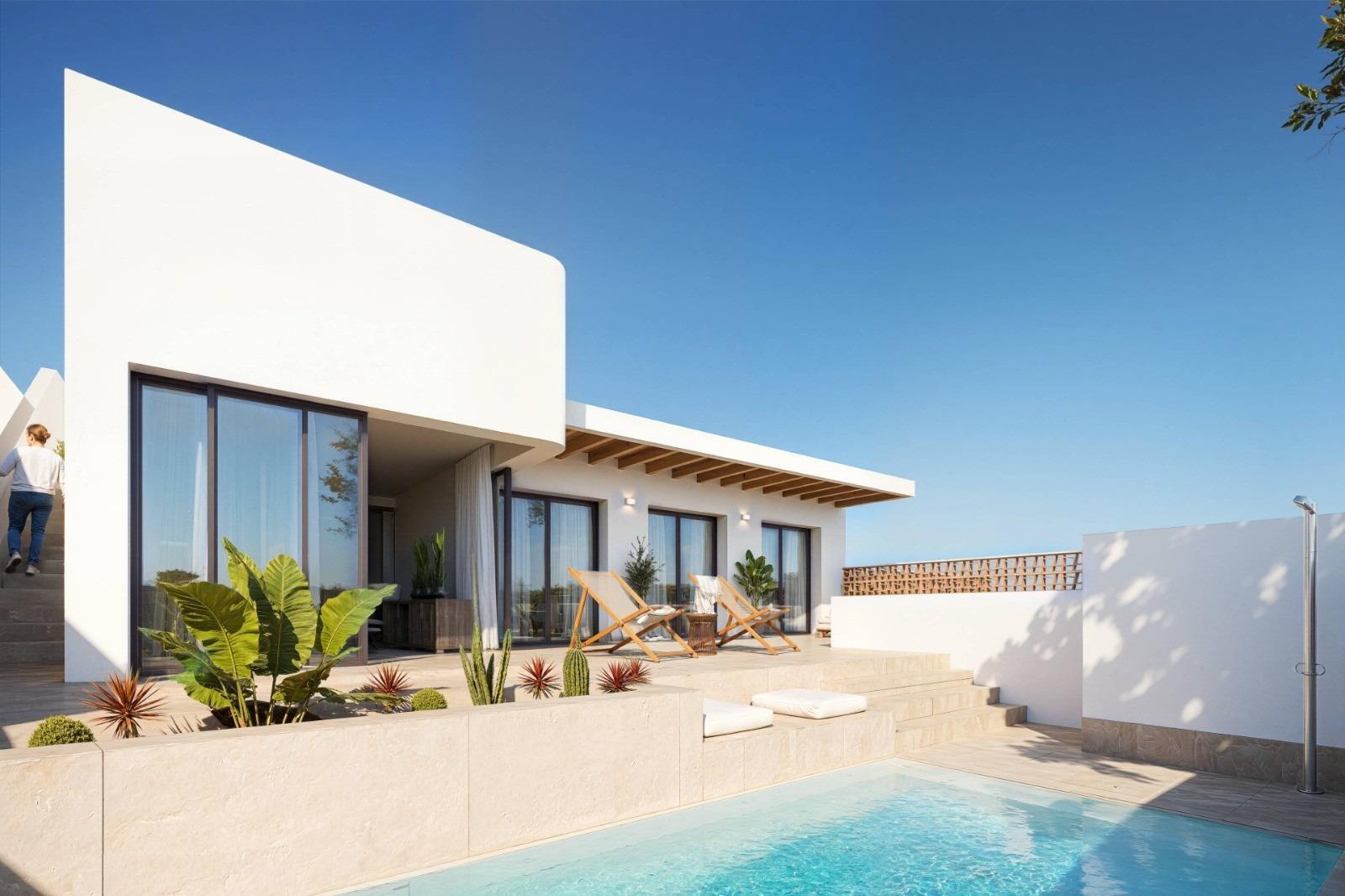 Piso obra nueva con piscina en Dolores, Alicante — 3 dorm.