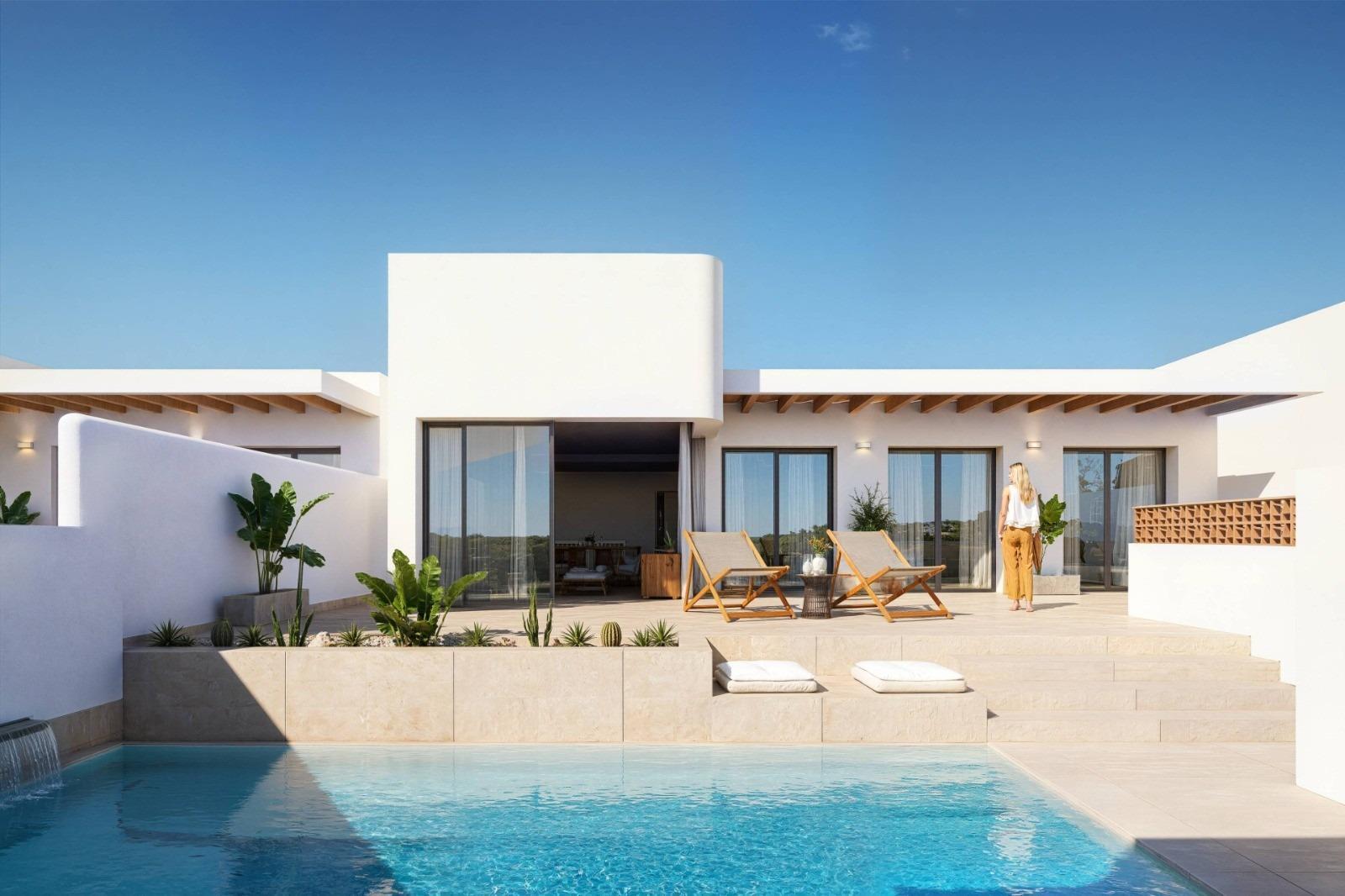 Piso obra nueva con piscina en Dolores, Alicante — 3 dorm.