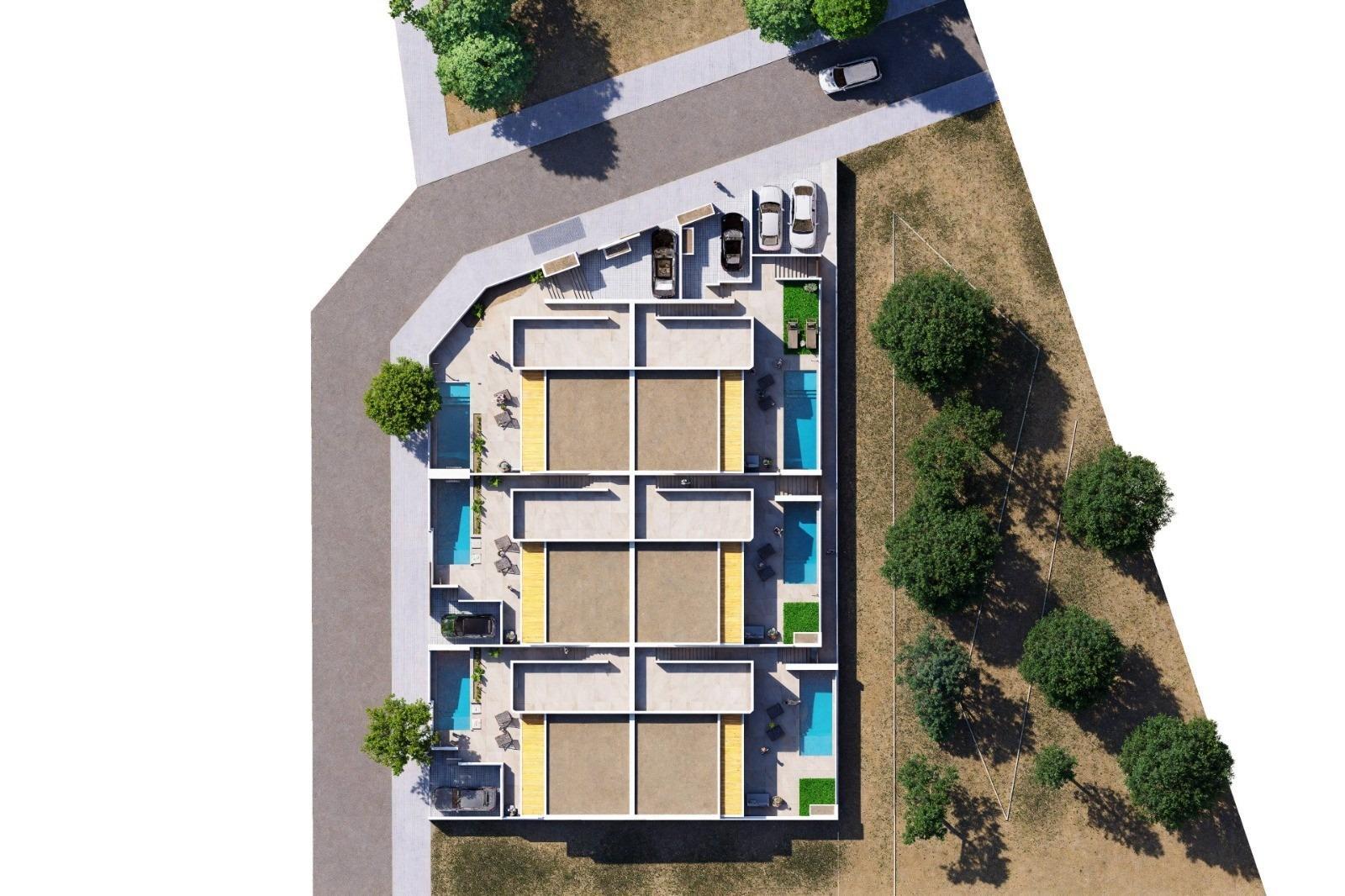 Piso obra nueva con piscina en Dolores, Alicante — 3 dorm.
