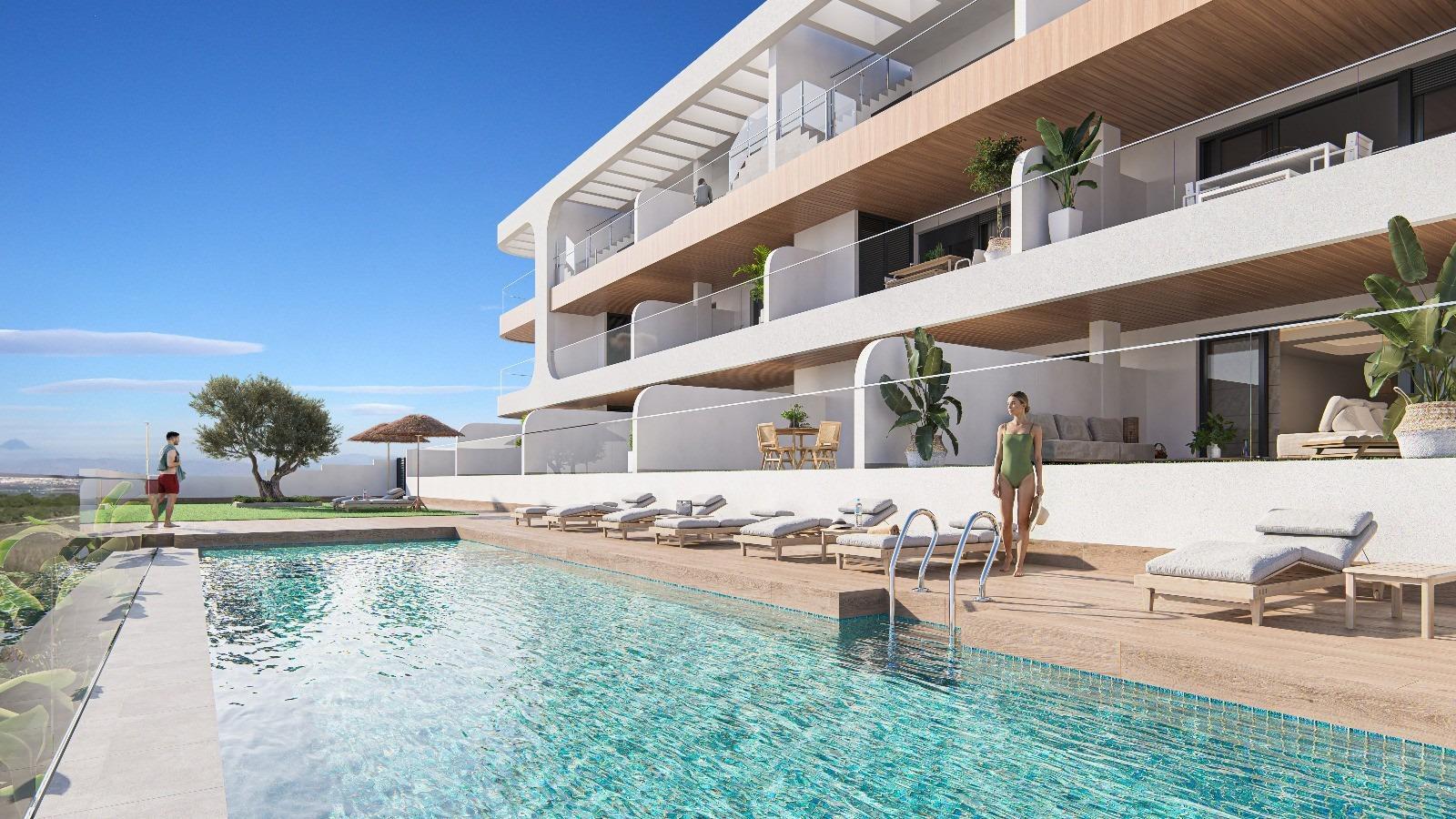 Ático Obra Nueva Benijofar: Piscina Privada y Solárium — Hogar & Inversión