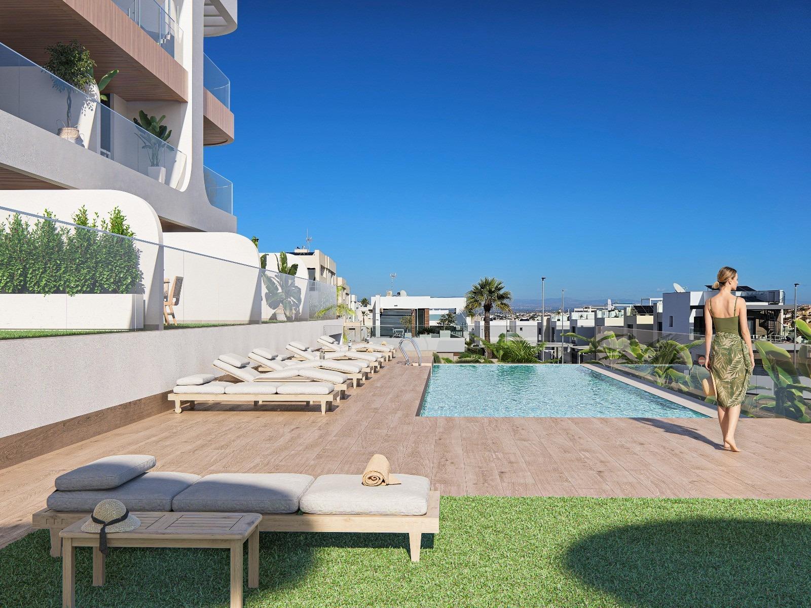 Ático Obra Nueva Benijofar: Piscina Privada y Solárium — Hogar & Inversión