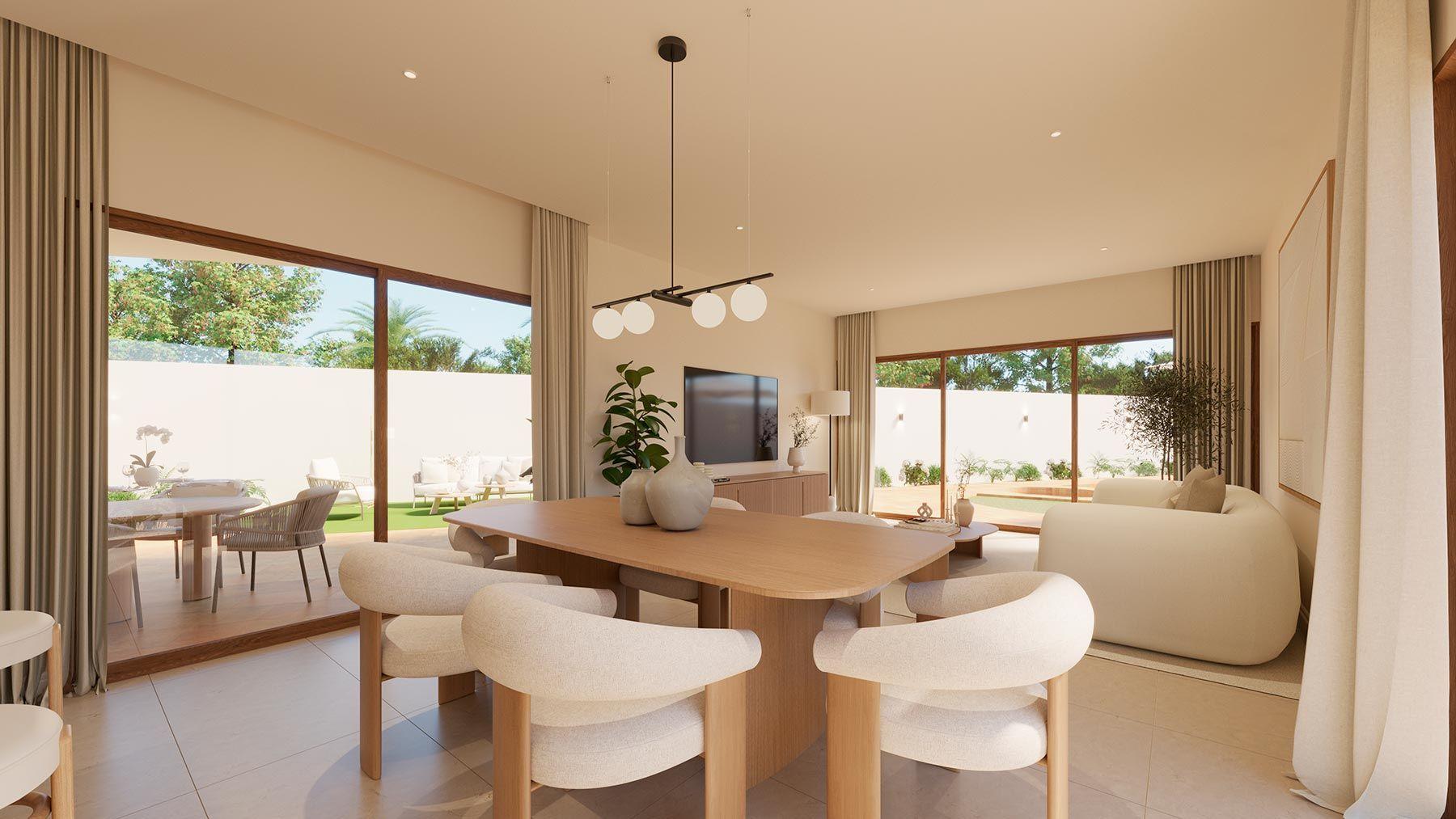 Villa obra nueva con piscina privada en Orihuela Costa — Lujo mediterráneo
