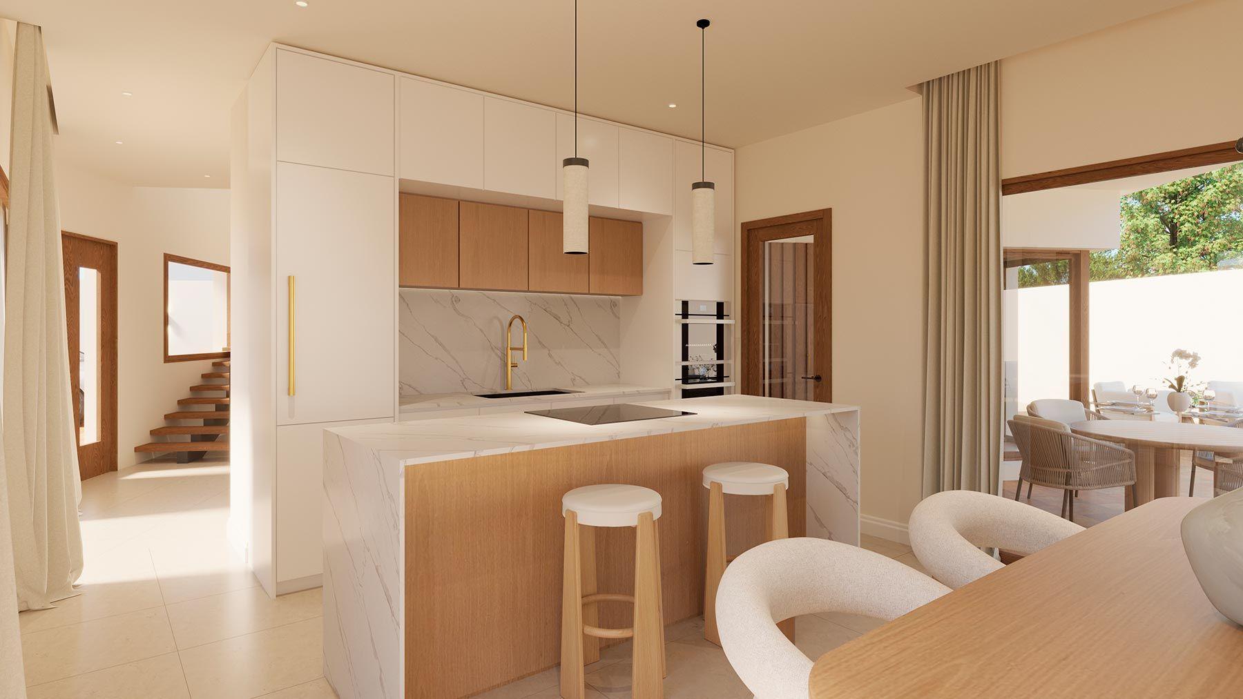 Villa obra nueva con piscina privada en Orihuela Costa — Lujo mediterráneo