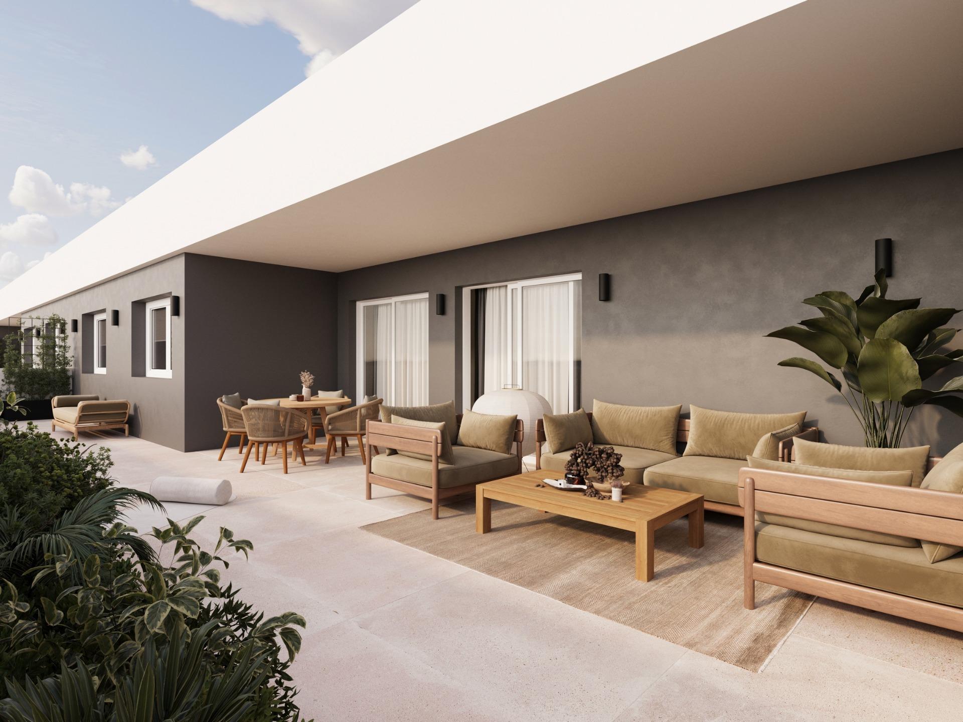 Ático obra nueva con piscina privada en Águilas — 3 hab