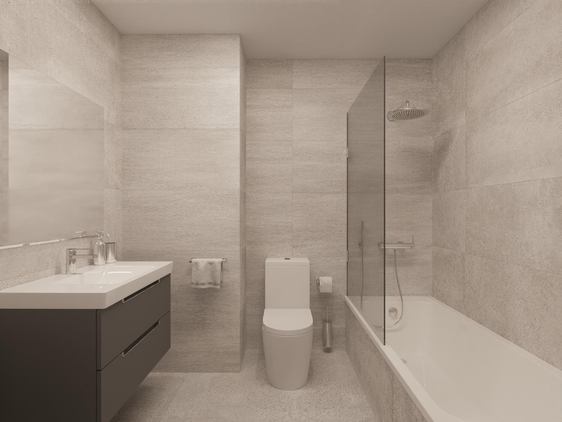 Ático obra nueva con piscina privada en Águilas — 3 hab