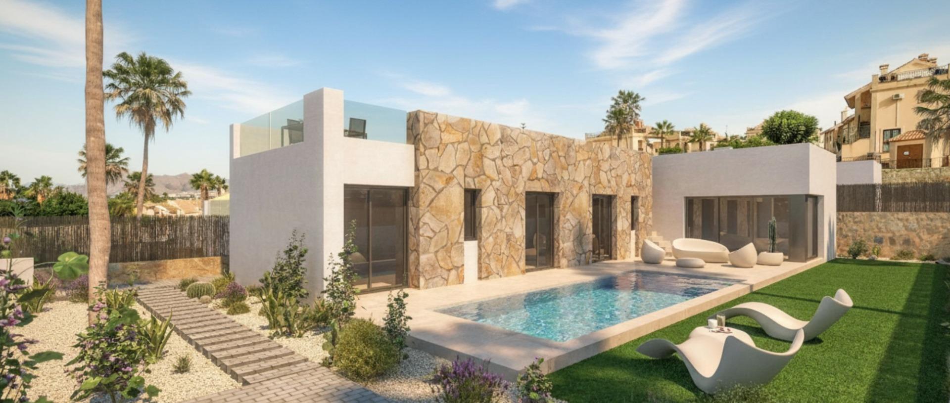 Villa Nueva con Piscina Privada en Algorfa — Hogar de Lujo