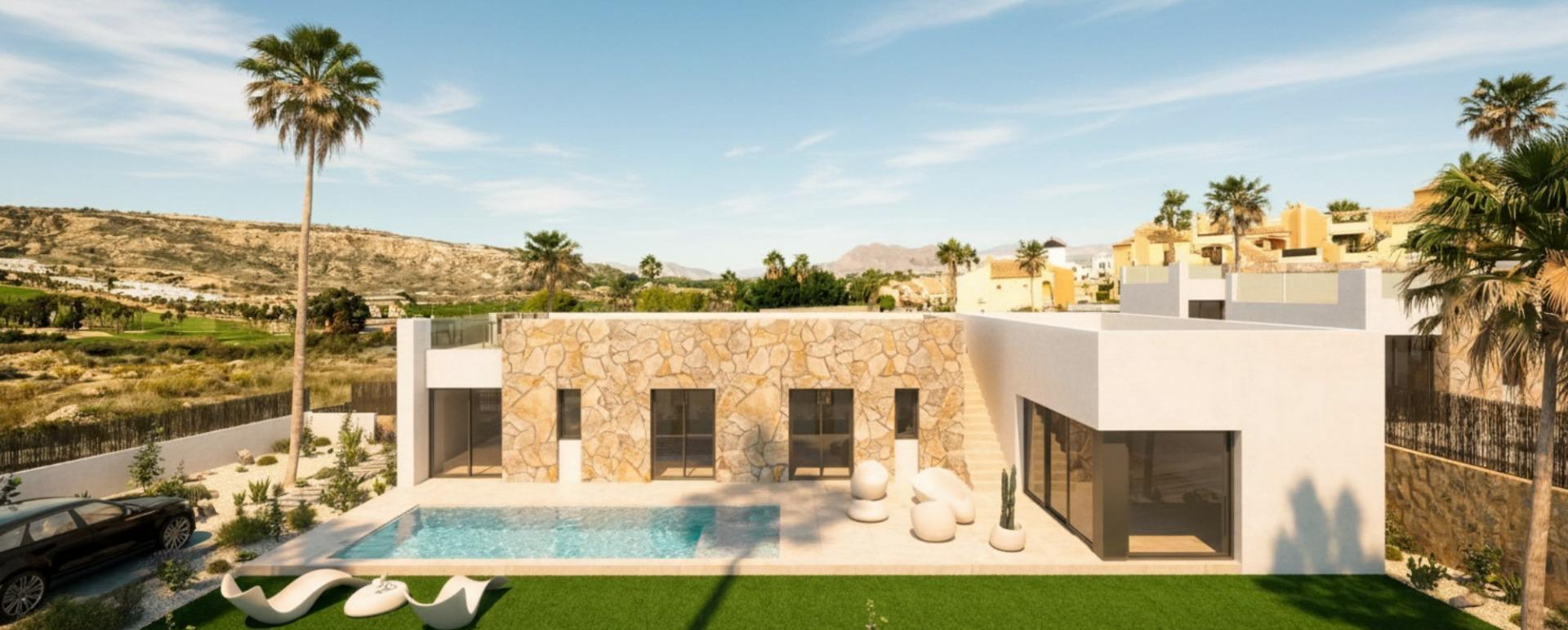 Villa Nueva con Piscina Privada en Algorfa — Hogar de Lujo