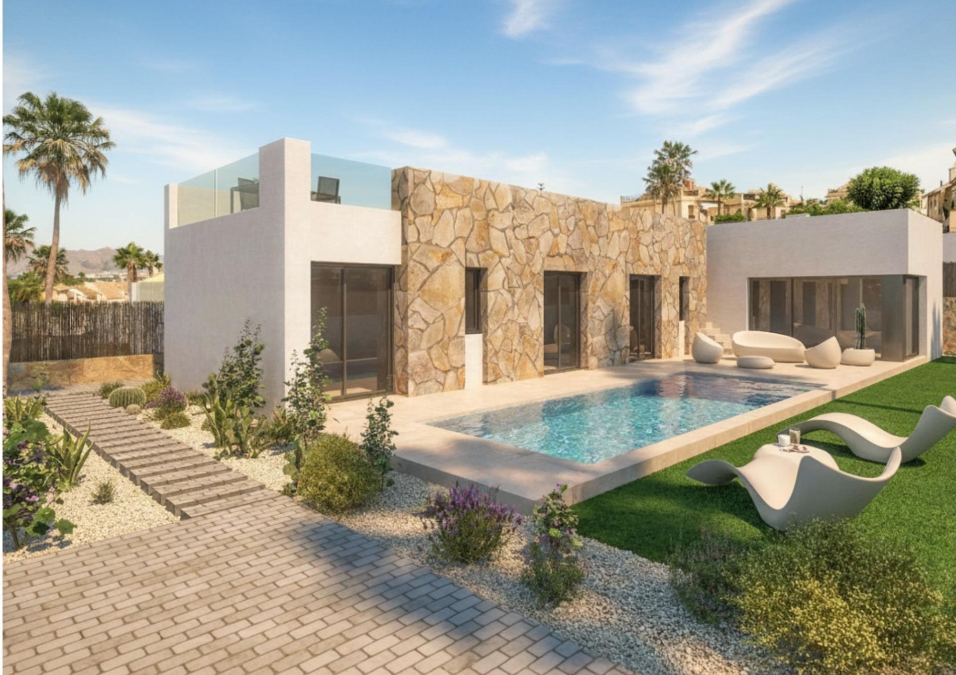 Villa Nueva con Piscina Privada en Algorfa — Hogar de Lujo