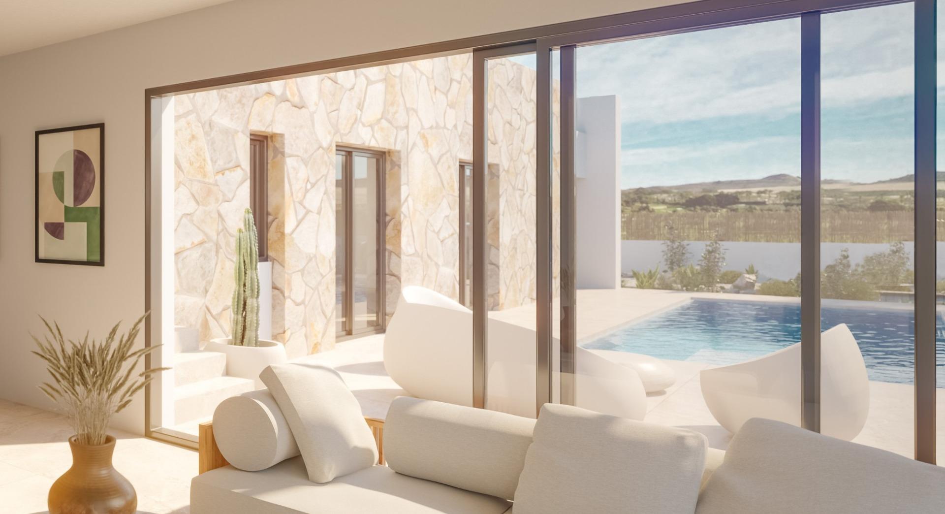 Villa Nueva con Piscina Privada en Algorfa — Hogar de Lujo