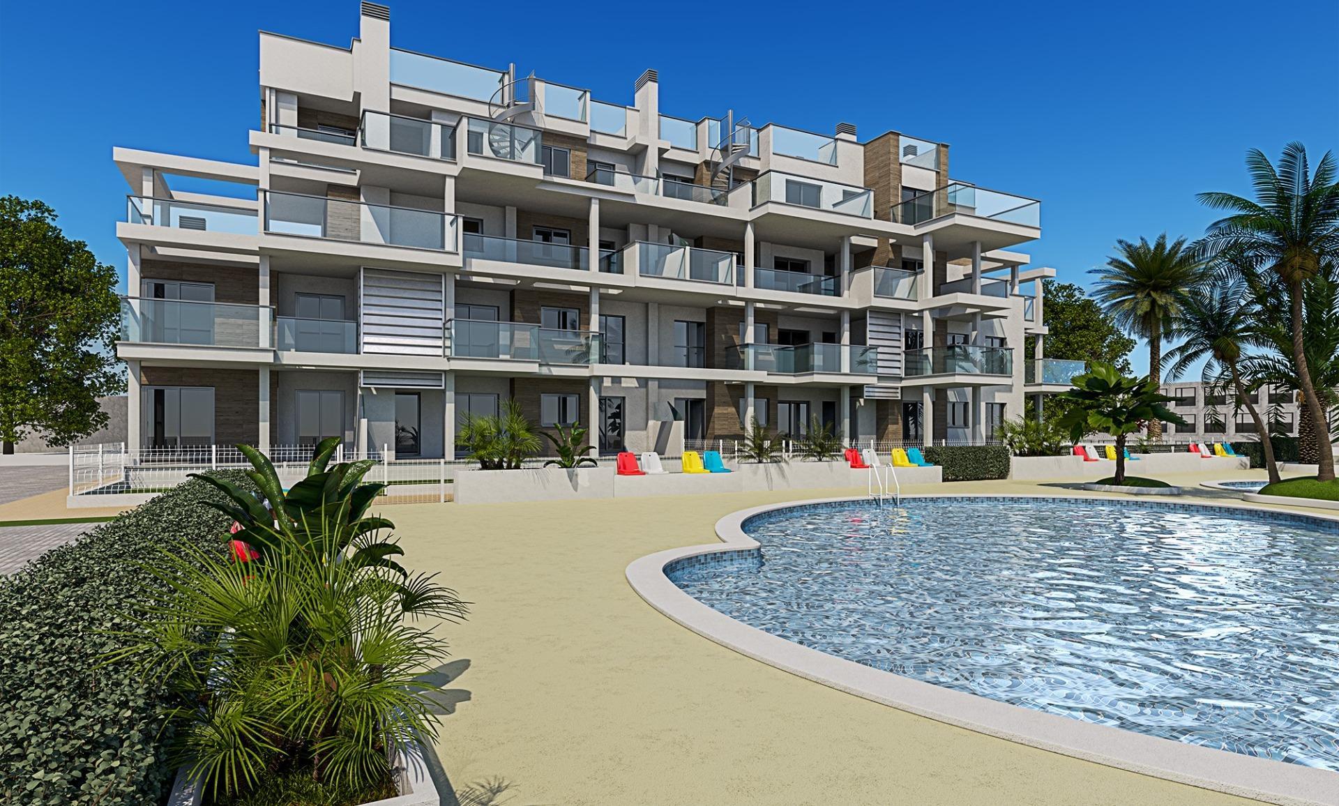 Apartamento Obra Nueva con Piscina Privada en Dénia