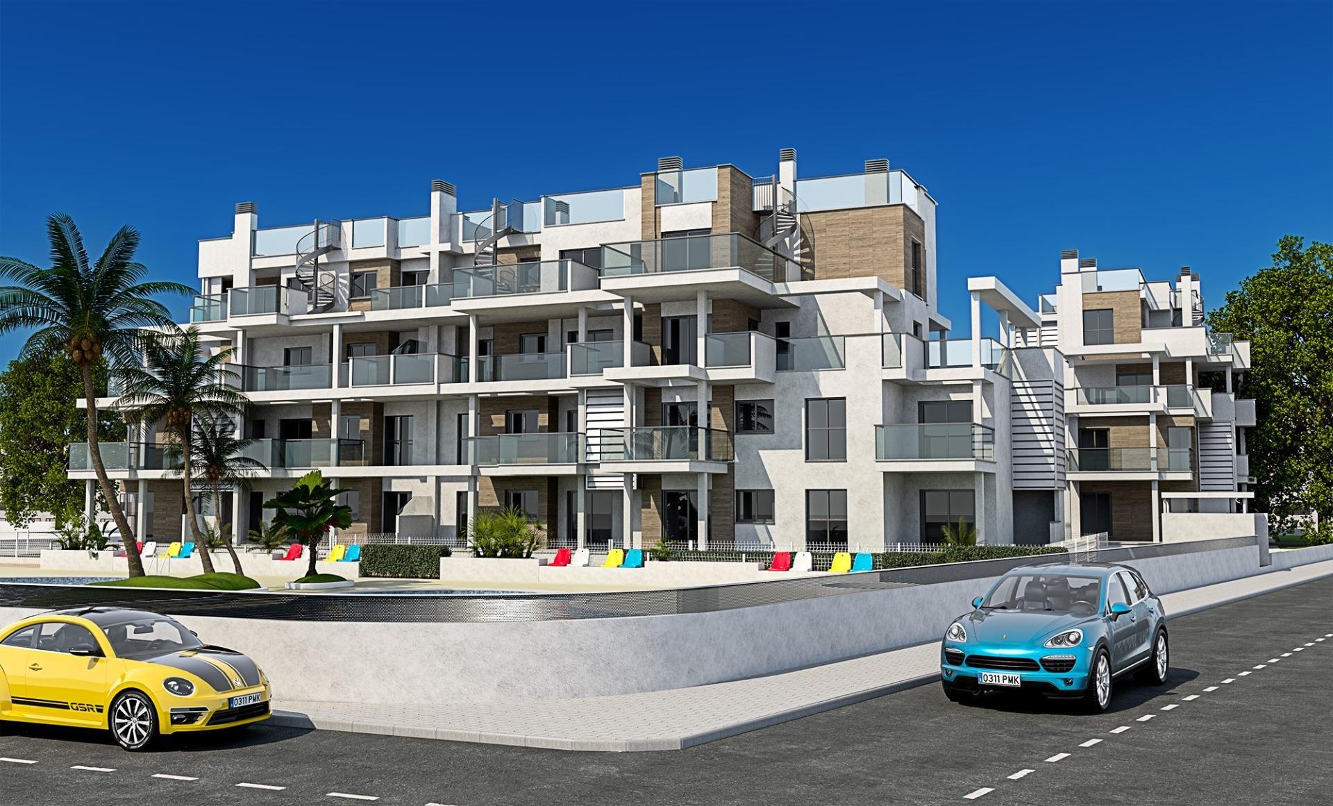Apartamento Obra Nueva con Piscina Privada en Dénia