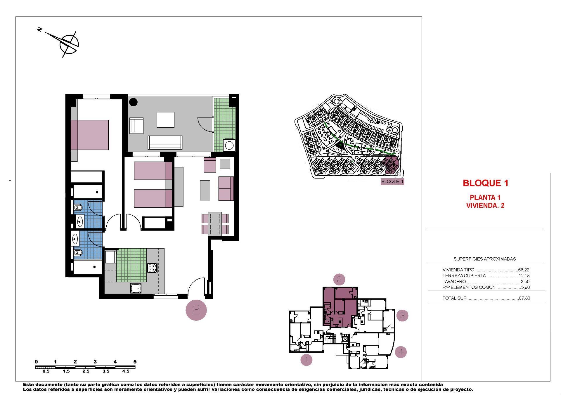 Apartamento en Pilar de La Horadada