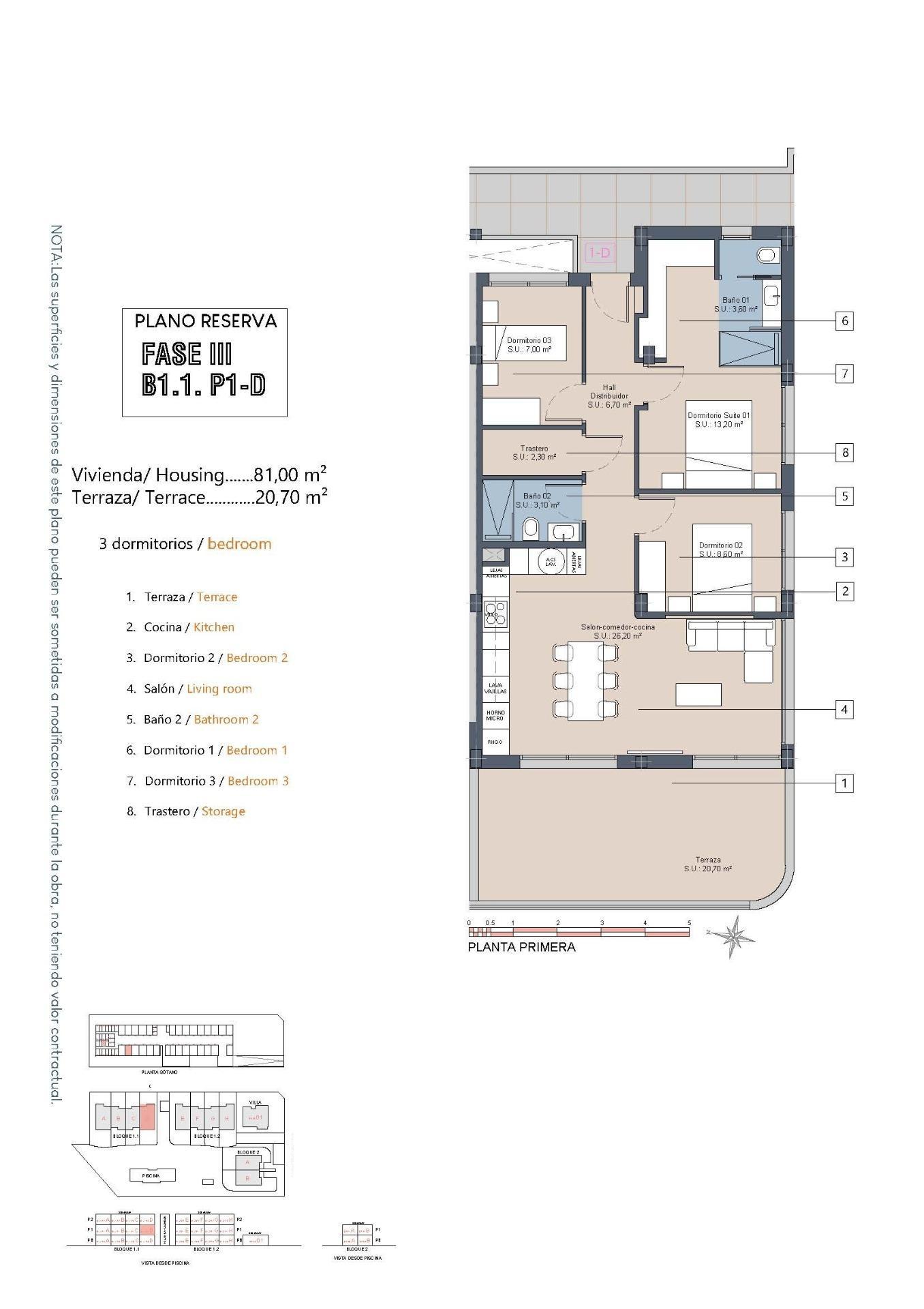 Apartamento en Los Alcazares
