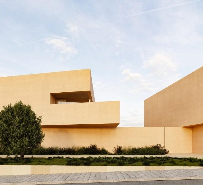 Chalet Obra Nueva con Piscina Privada en Torrevieja — 2 Dorm