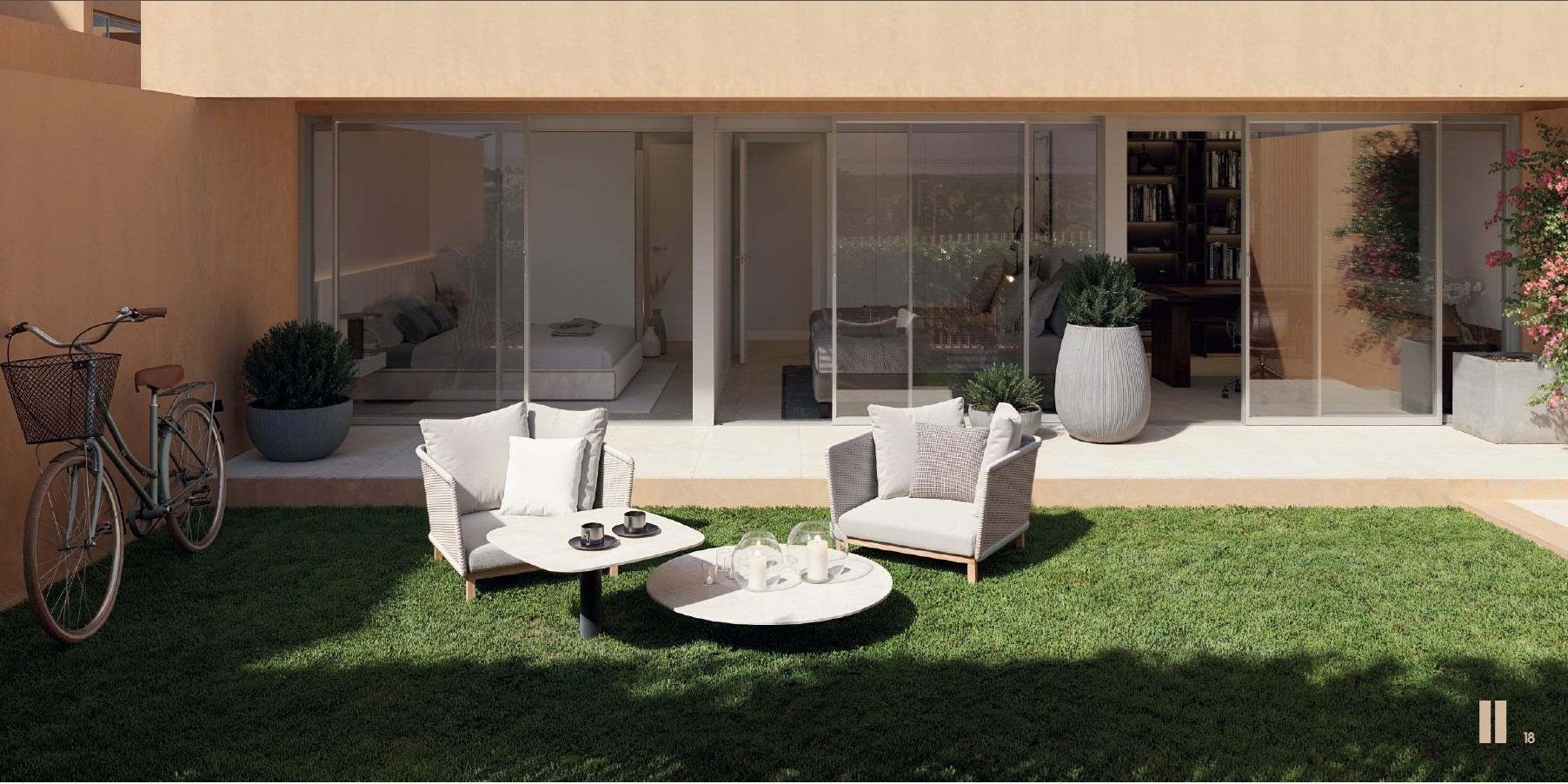 Chalet Obra Nueva con Piscina Privada en Torrevieja — 2 Dorm
