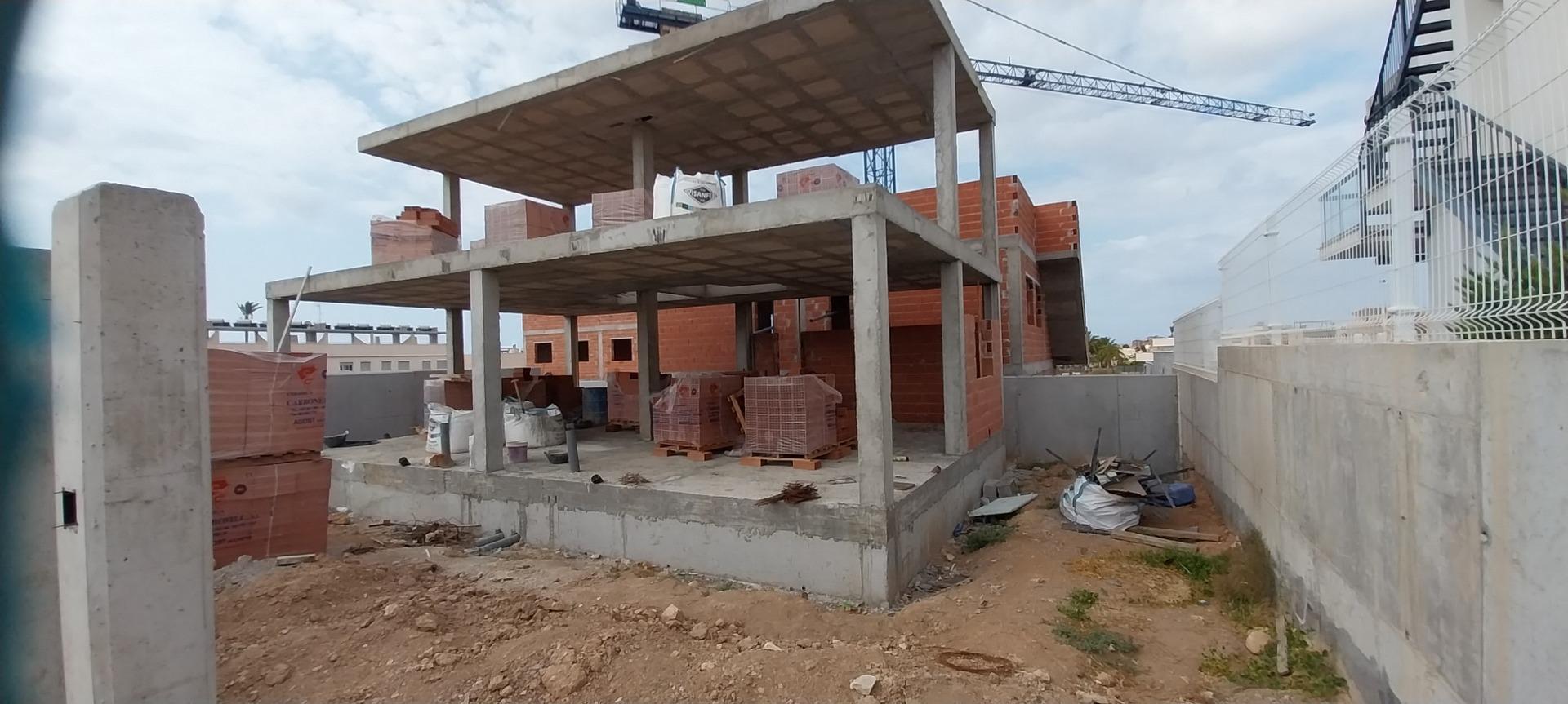 Villa obra nueva 200m playa Puerto de Mazarrón - 2 dorm, terraza mar