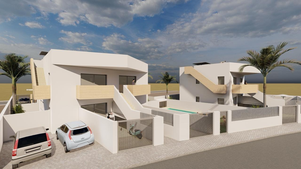 Villa obra nueva 200m playa Puerto de Mazarrón - 2 dorm, terraza mar