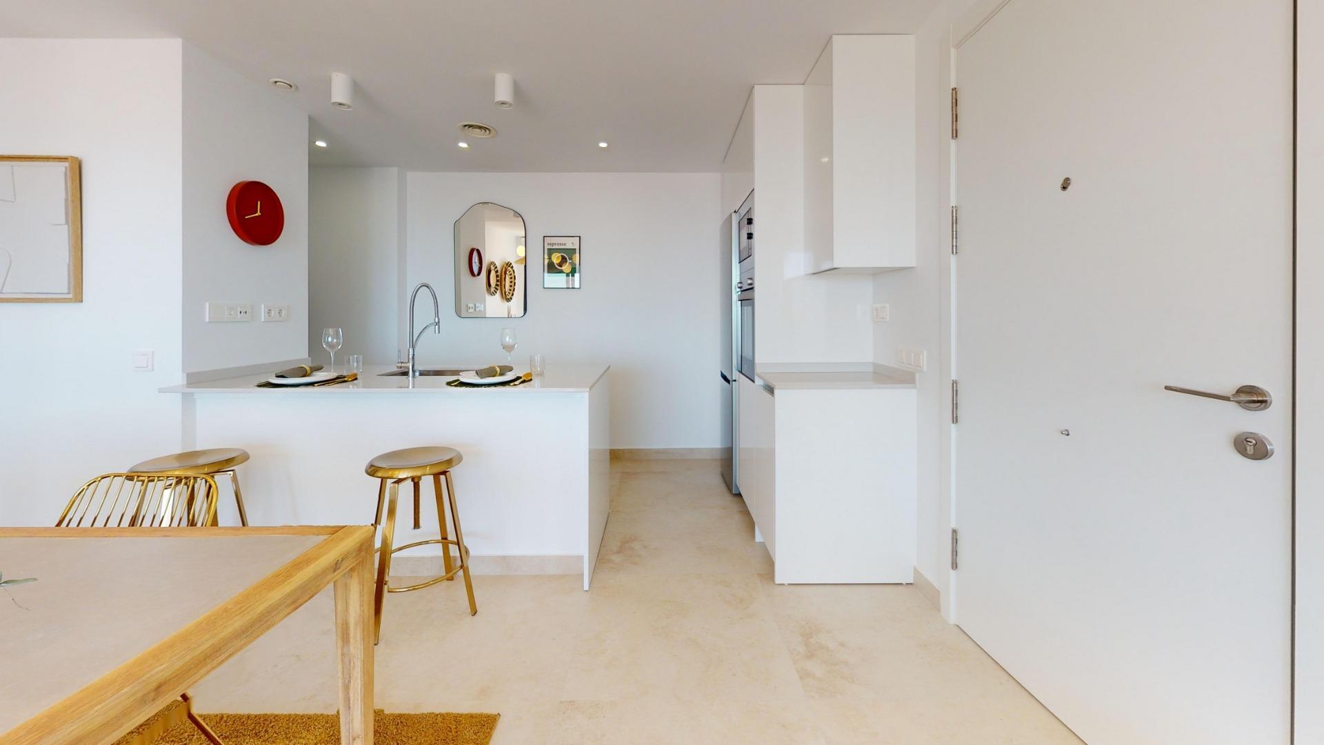 Apartamento Obra Nueva en Águilas con Piscina Privada — Vistas al Mar