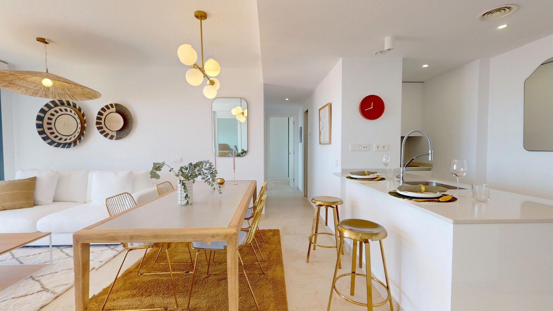 Apartamento Obra Nueva en Águilas con Piscina Privada — Vistas al Mar