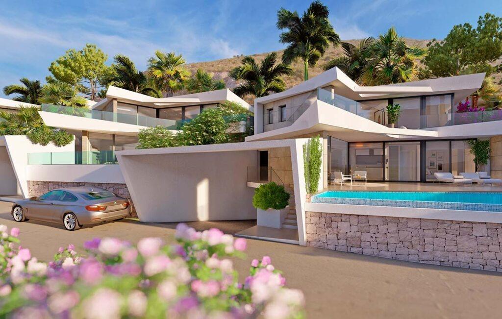 Villa obra nueva Benitachell con piscina y vistas mar | 4 dorm