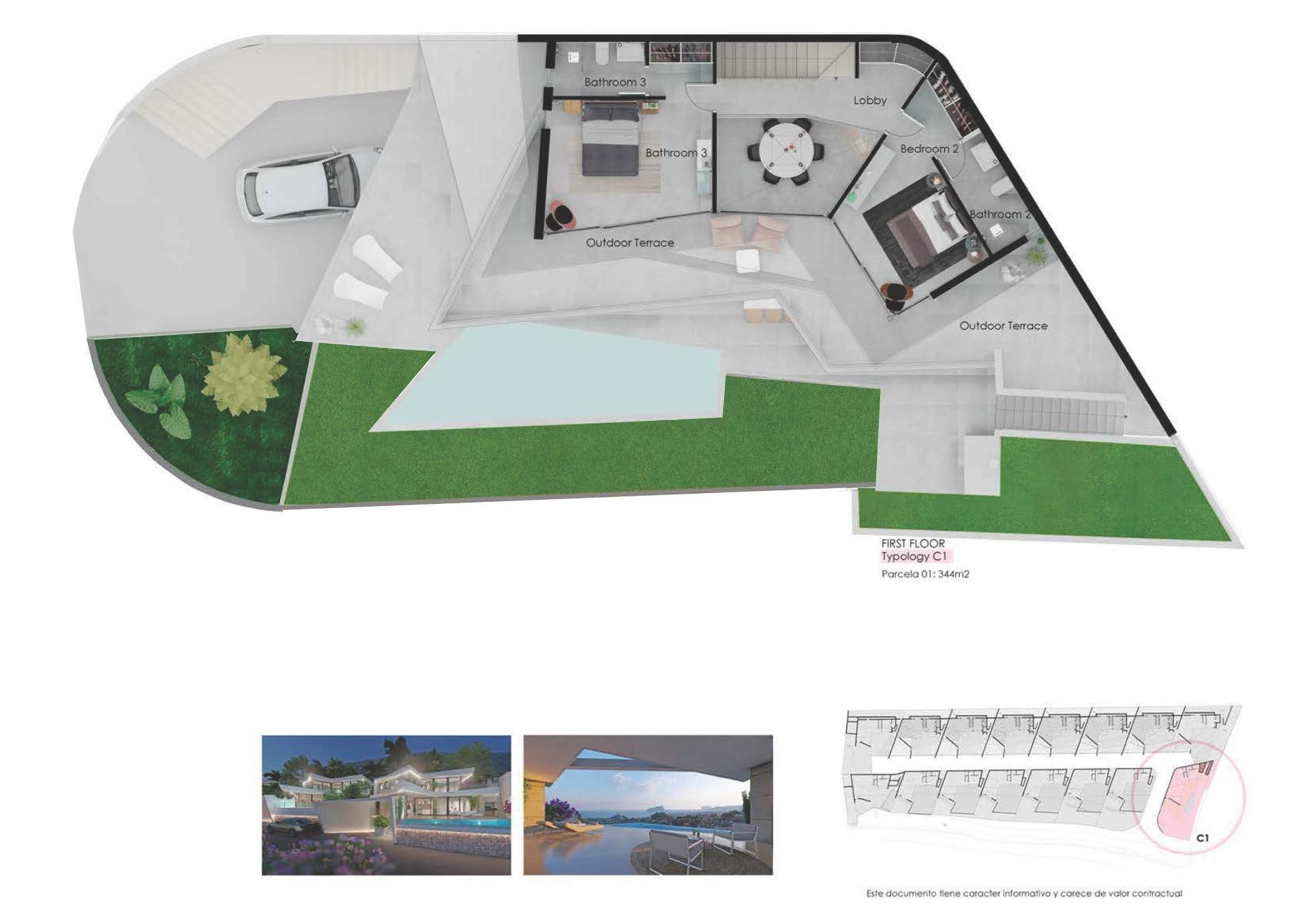 Villa obra nueva Benitachell con piscina y vistas mar | 4 dorm