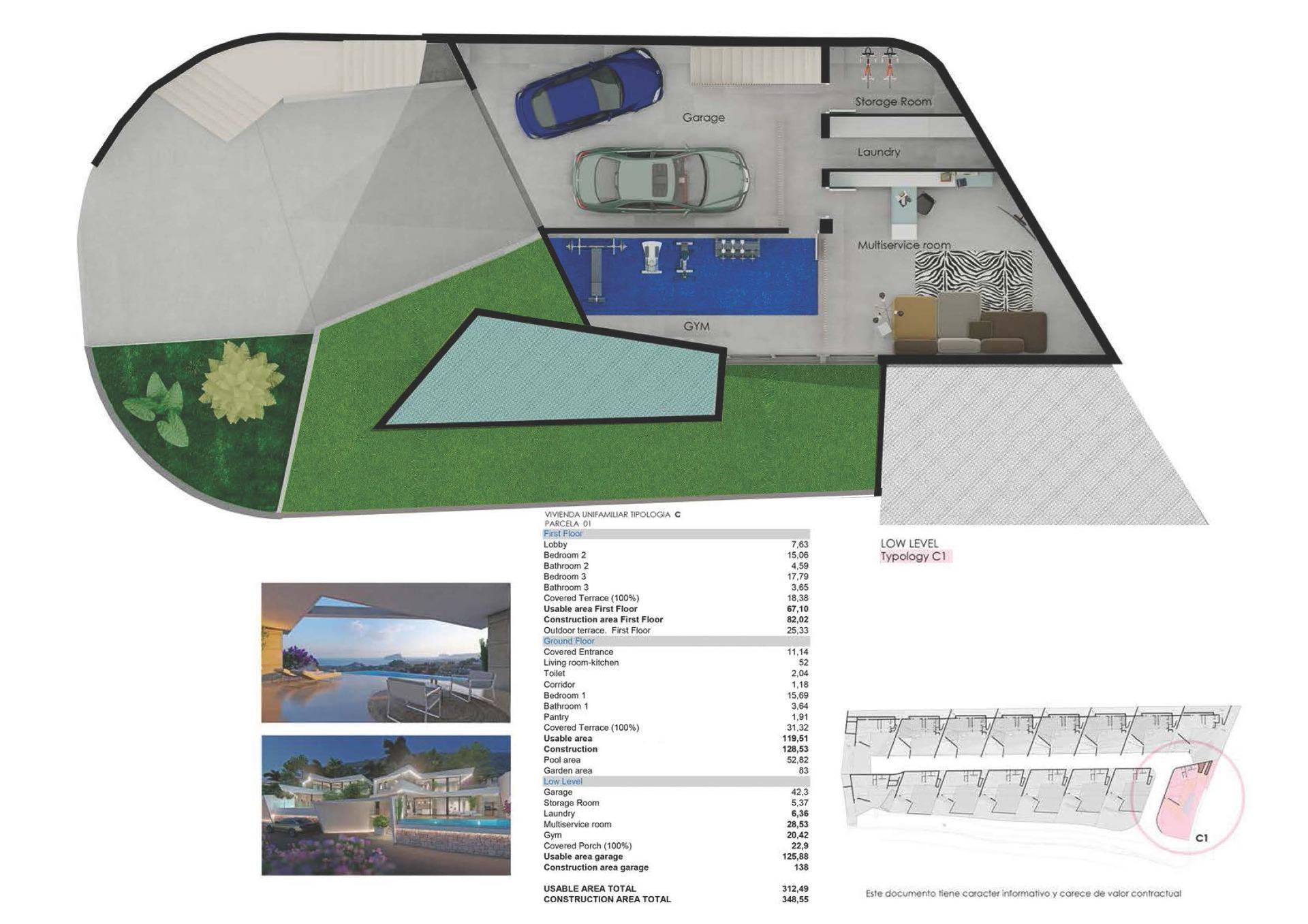 Villa obra nueva Benitachell con piscina y vistas mar | 4 dorm