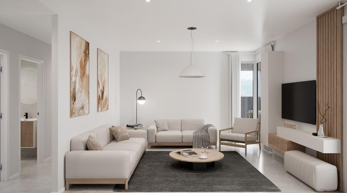 Obra Nueva: Apartamento 3 Dorm. con Piscina Privada en Los Alcázares