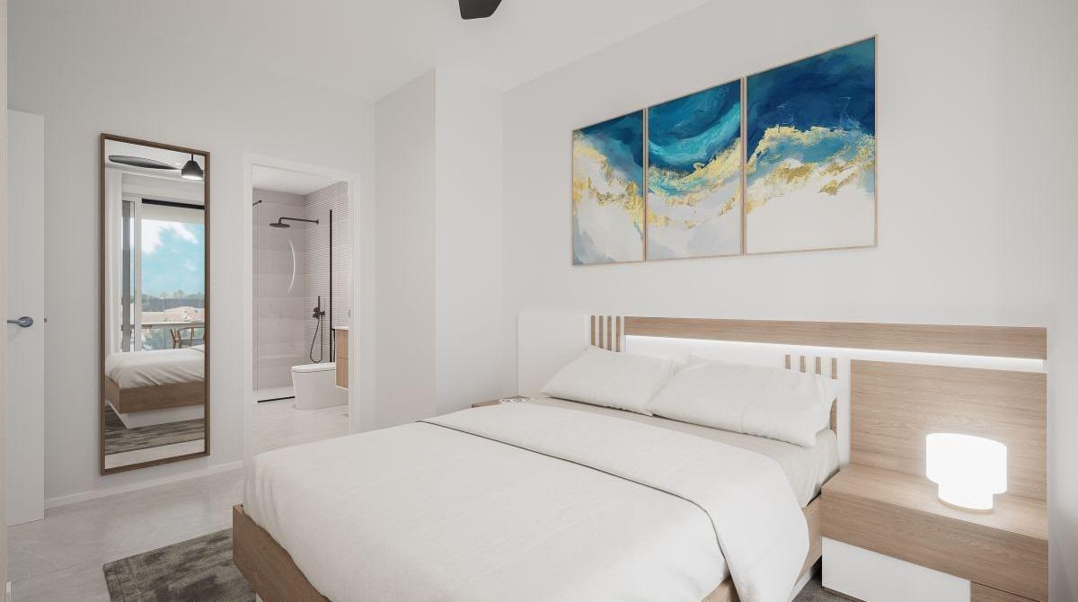 Obra Nueva: Apartamento 3 Dorm. con Piscina Privada en Los Alcázares