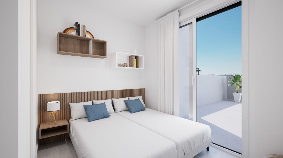 Obra Nueva: Apartamento 3 Dorm. con Piscina Privada en Los Alcázares