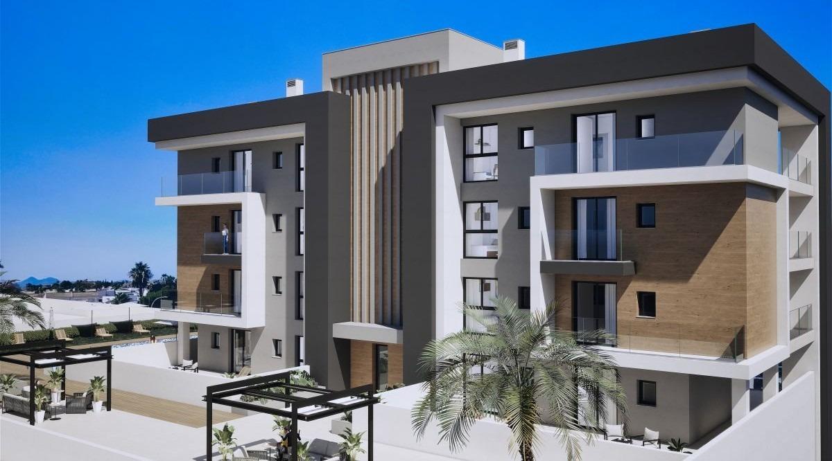Obra Nueva: Apartamento 3 Dorm. con Piscina Privada en Los Alcázares