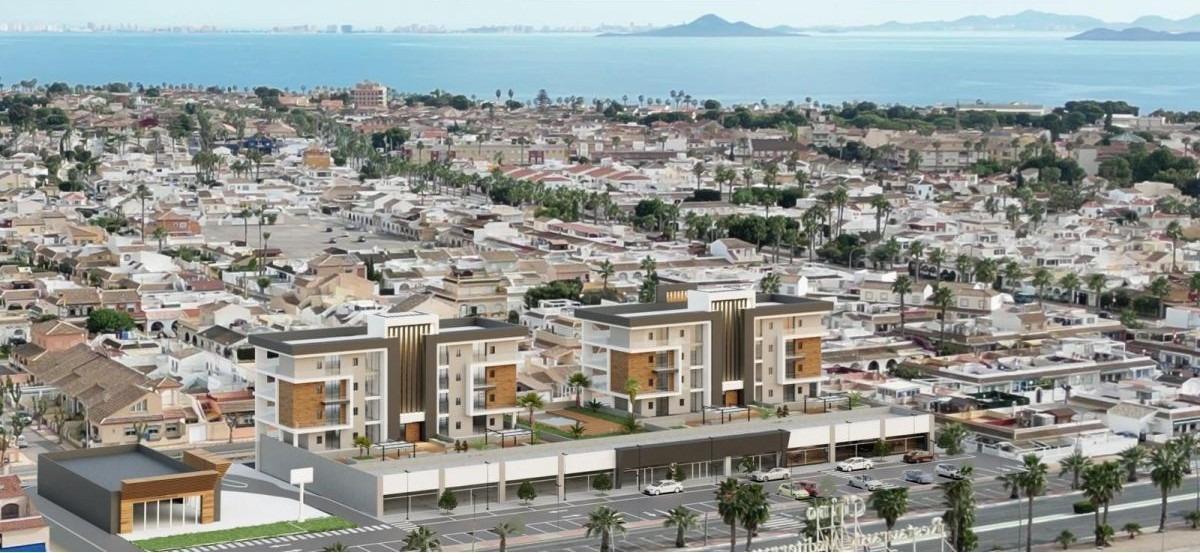 Obra Nueva: Apartamento 3 Dorm. con Piscina Privada en Los Alcázares