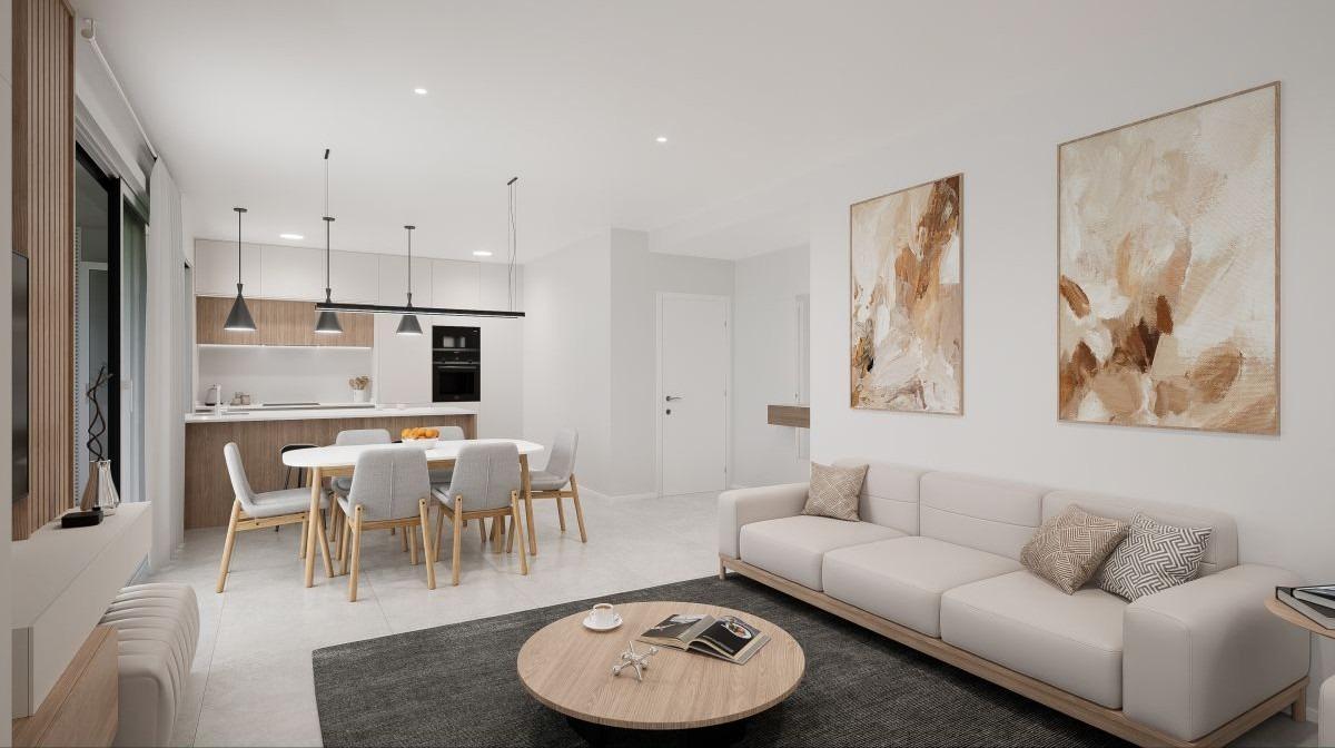 Obra Nueva: Apartamento 3 Dorm. con Piscina Privada en Los Alcázares