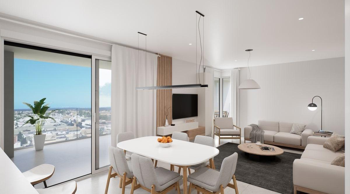 Obra Nueva: Apartamento 3 Dorm. con Piscina Privada en Los Alcázares